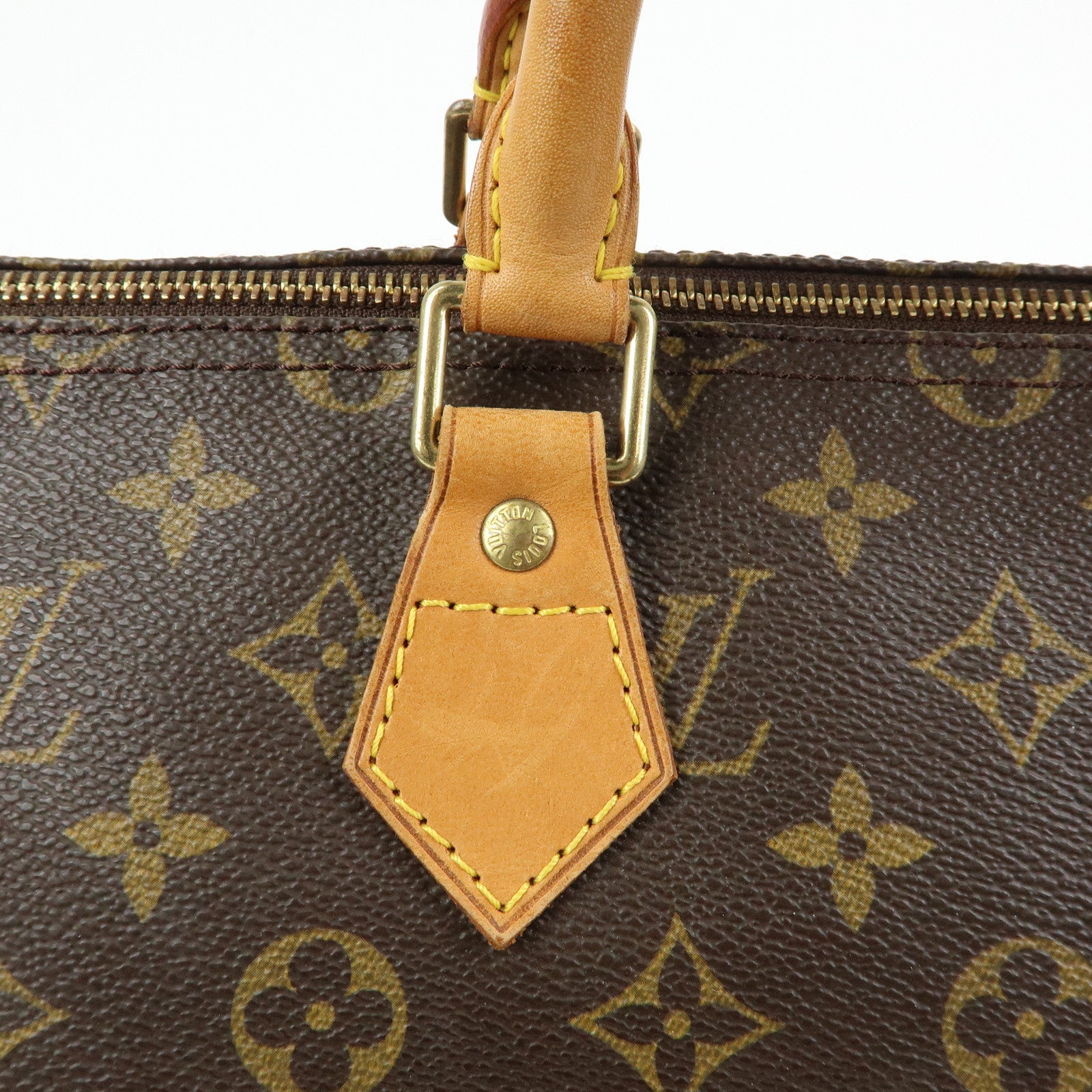 Louis Vuitton Monogram Speedy 35 Boston Bag Hand Bag M41524