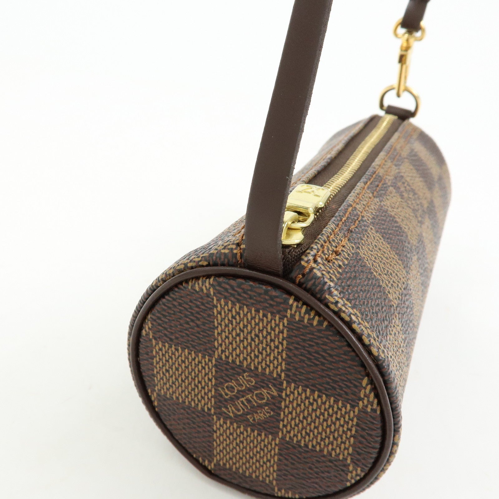 Louis Vuitton Damier Ebene Mini Pouch for Papillon Bag Brown