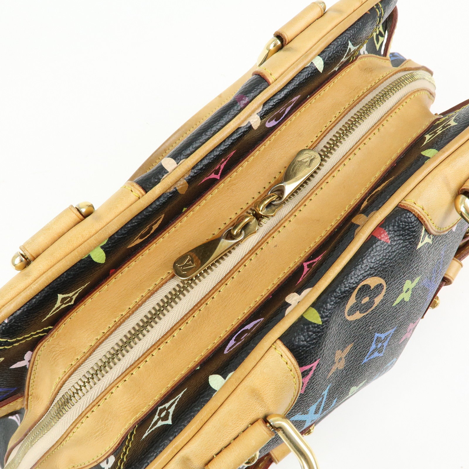 Louis Vuitton Monogram Multicolor Claudia Hand Bag Noir M40194