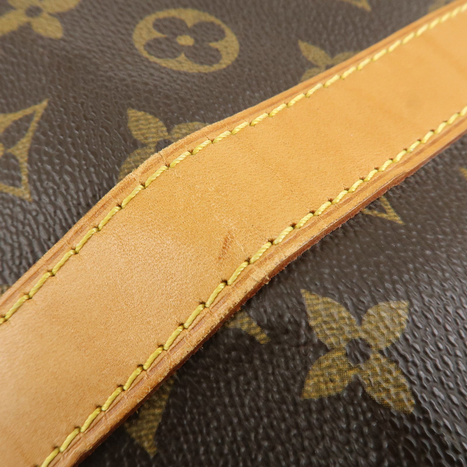 Louis Vuitton Monogram Keep All Bandouliere 60 Bag Brown M41412 Used