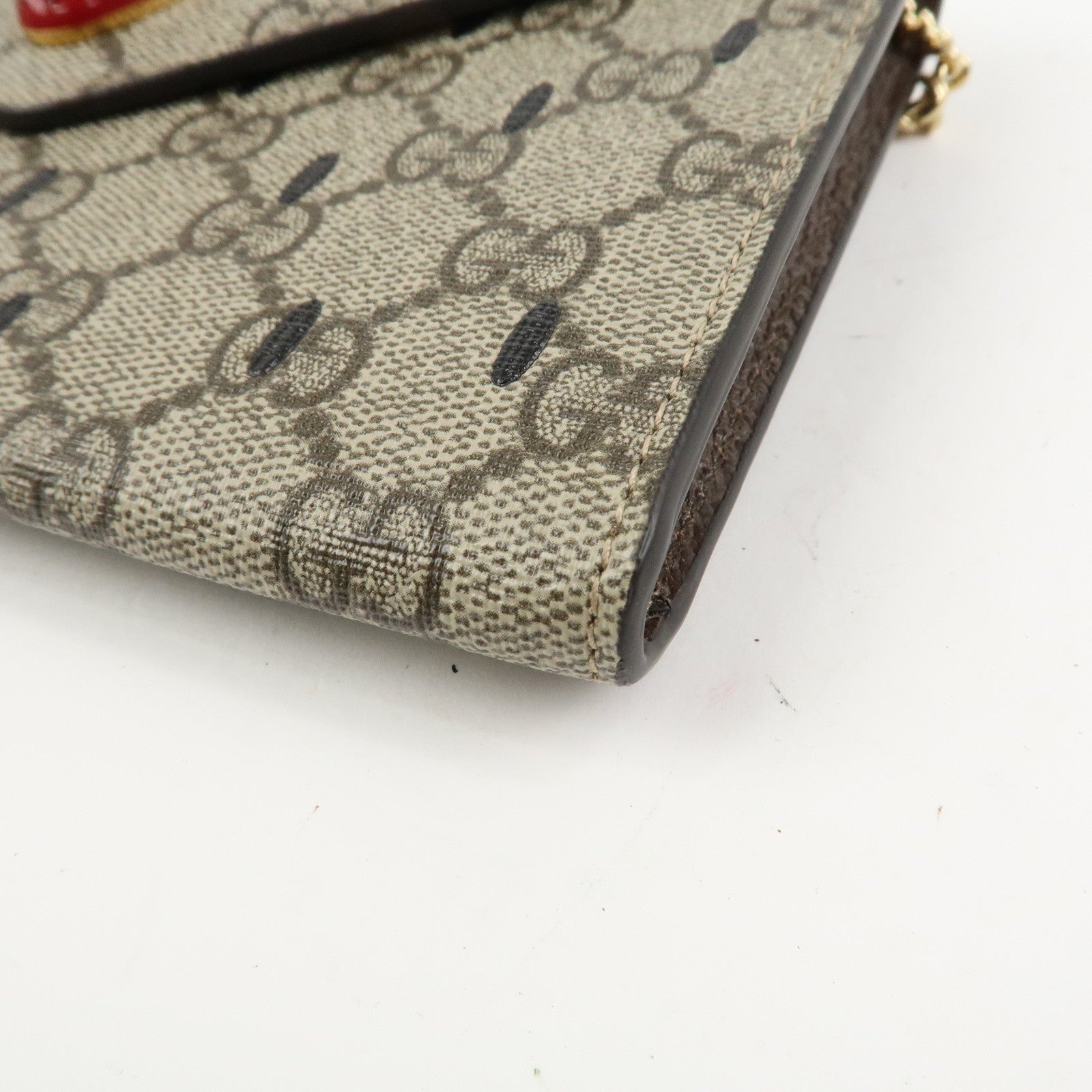 GUCCI GG Supreme GG Marmont Hand Bag Shoulder Bag Beige 726249