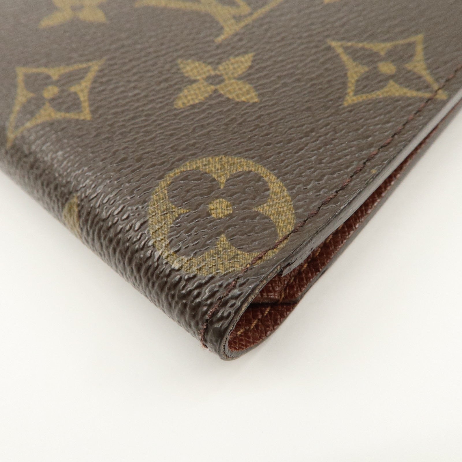 Louis Vuitton Monogram Portefeuille Marco Bi-fold Wallet M61675 Used