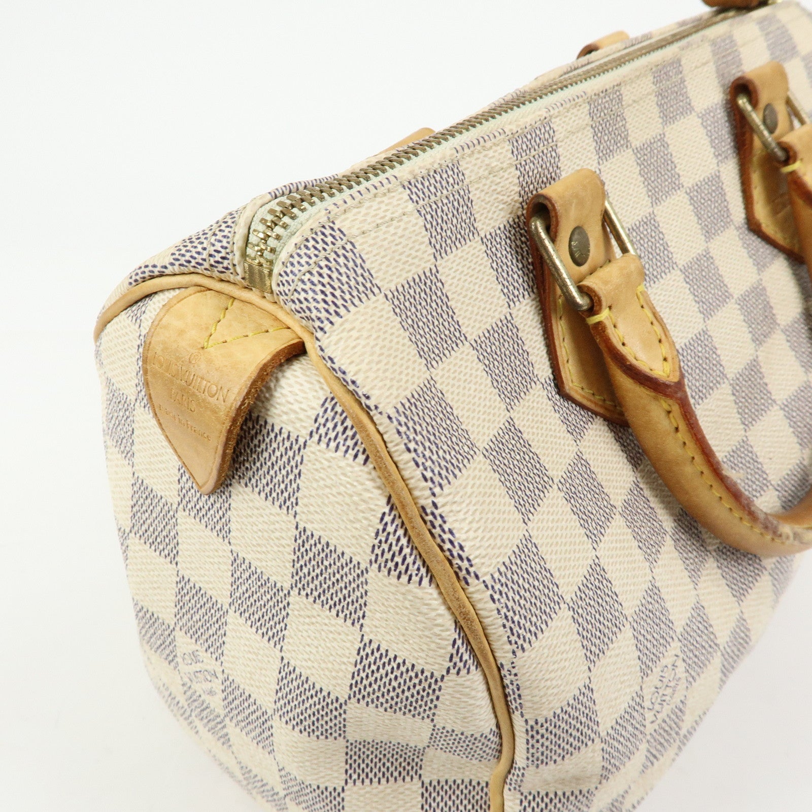 Louis Vuitton Damier Azur Speedy 25 Boston Bag Hand Bag N41534