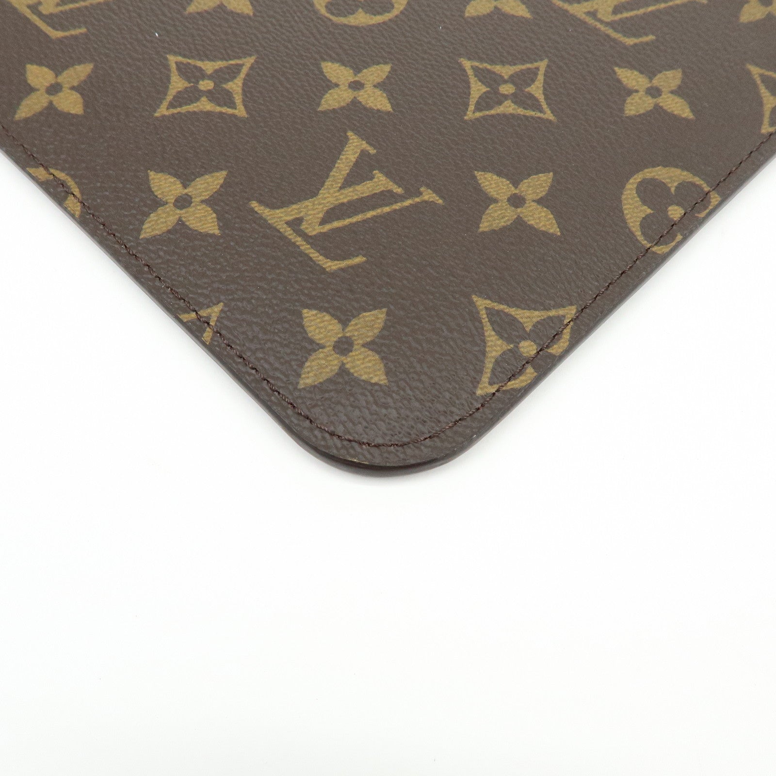 Louis Vuitton Monogram Canvas Leather Pouch for Neverfull MM M41177