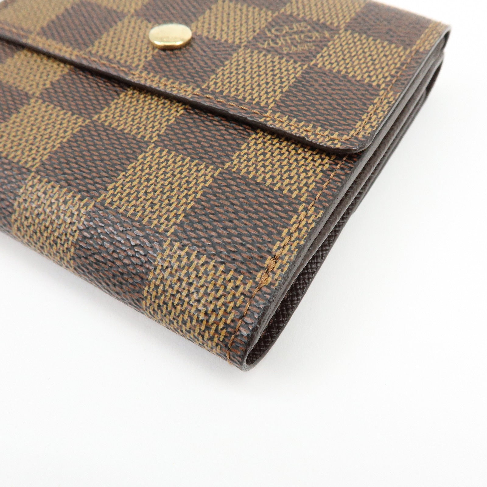 Louis Vuitton Damier Porte Monnaie Bier Carte Credit Wallet N61652