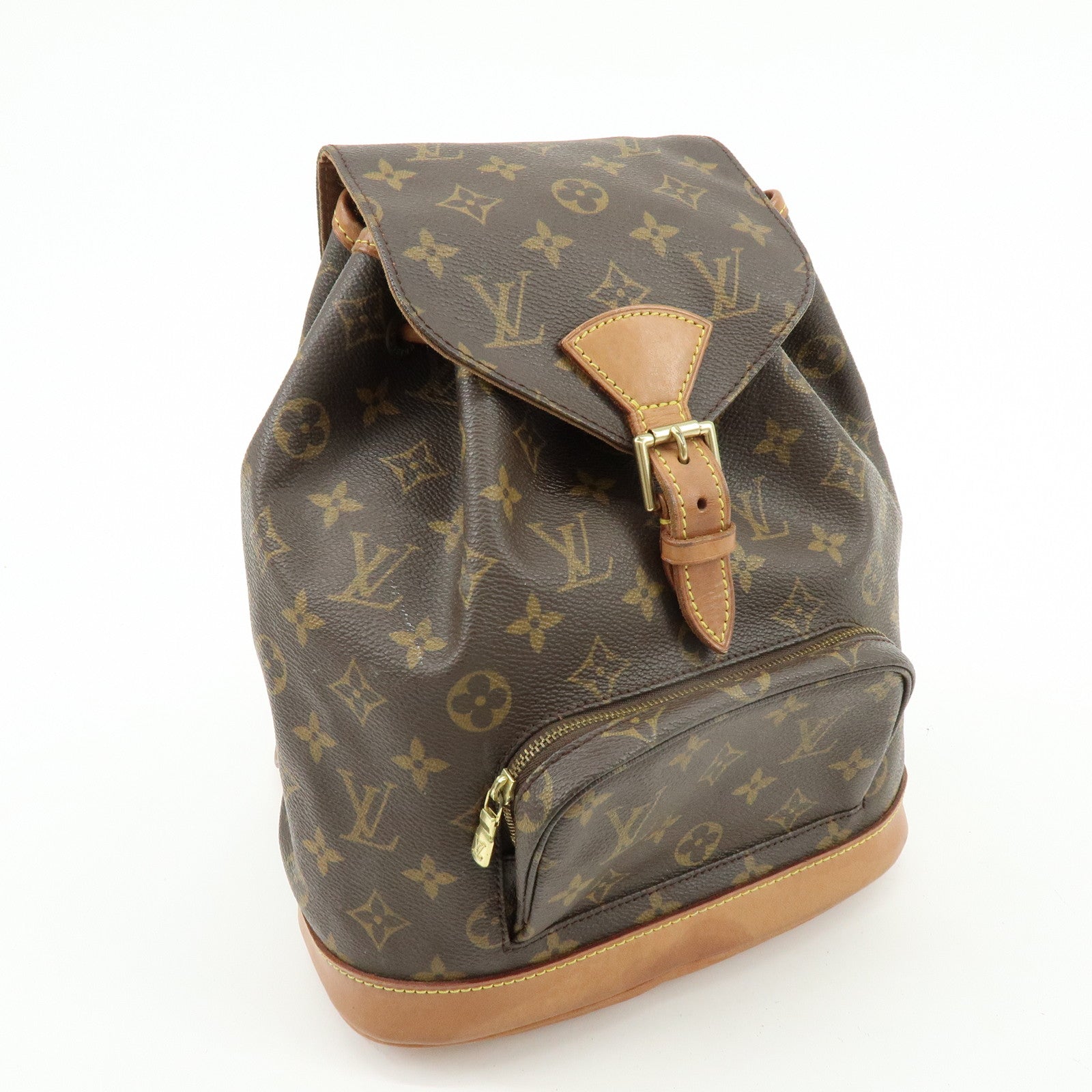 Louis Vuitton Monogram Montsouris MM Backpack Brown M51136