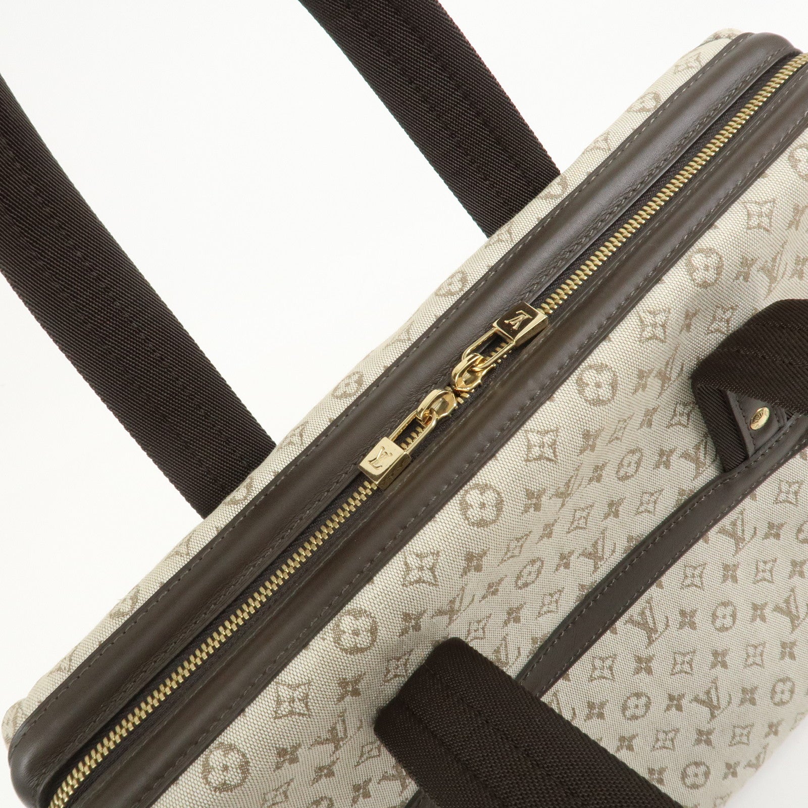 Louis Vuitton Monogram Mini Canvas Josephine GM Khaki M92310