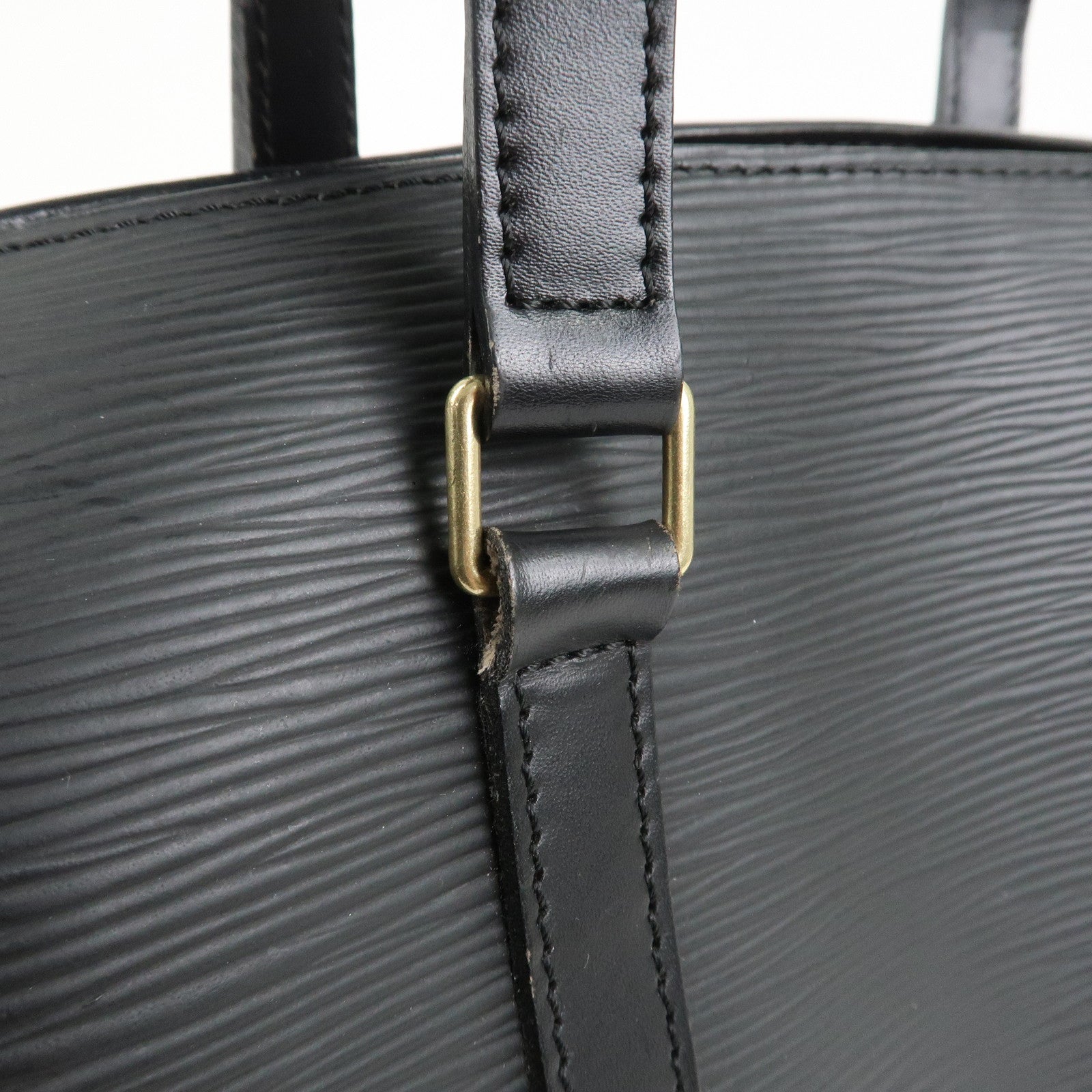 Louis Vuitton Epi Soufflot Shoulder Bag Hand Bag Noir M52222