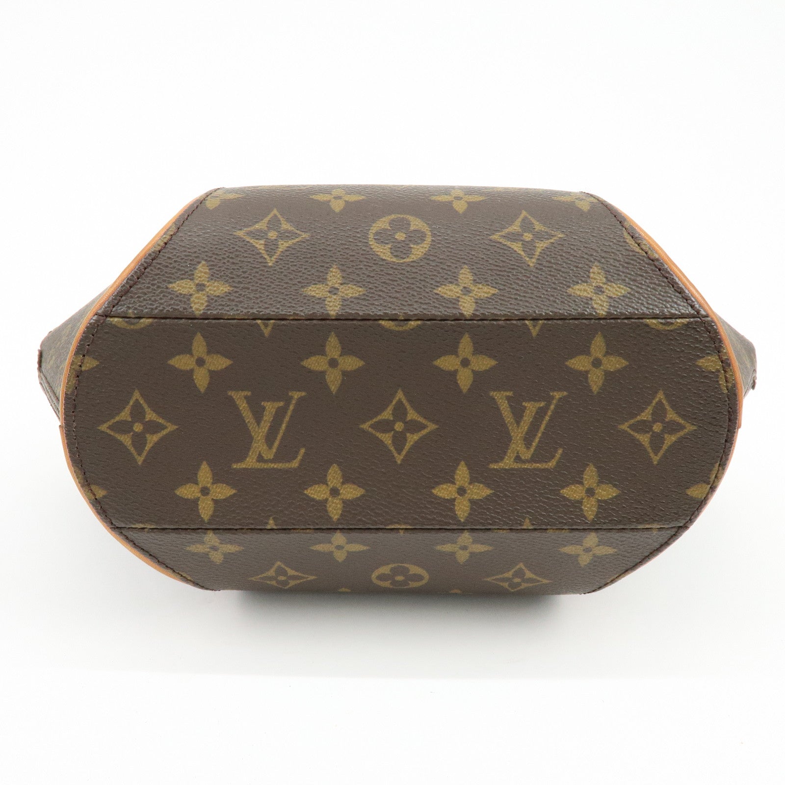 Louis Vuitton Monogram Ellipse PM Hand Bag Brown M51127
