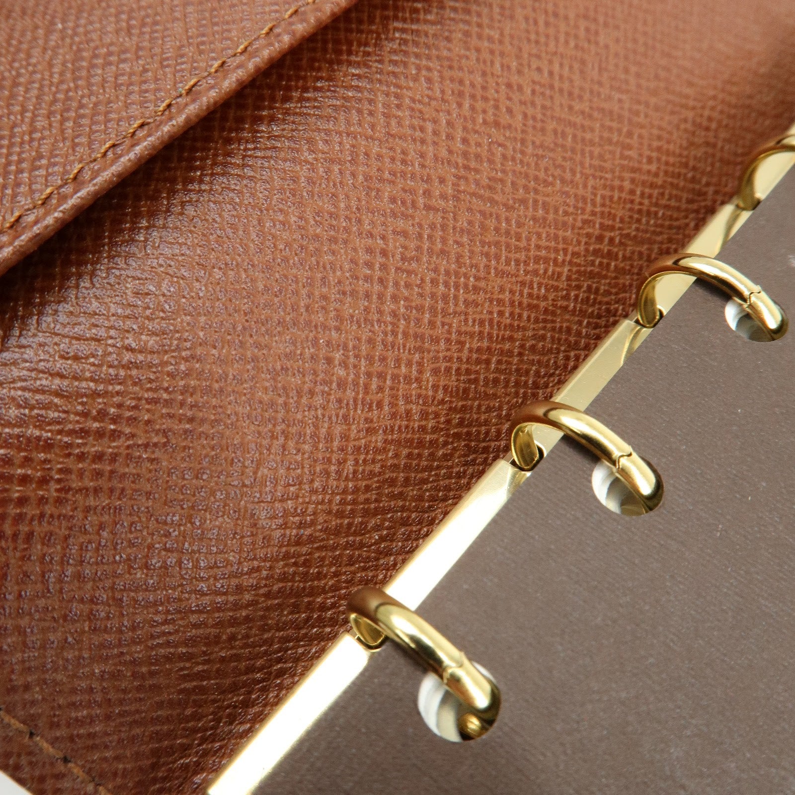 Louis Vuitton Monogram Agenda PM Planner Cover Brown R20005