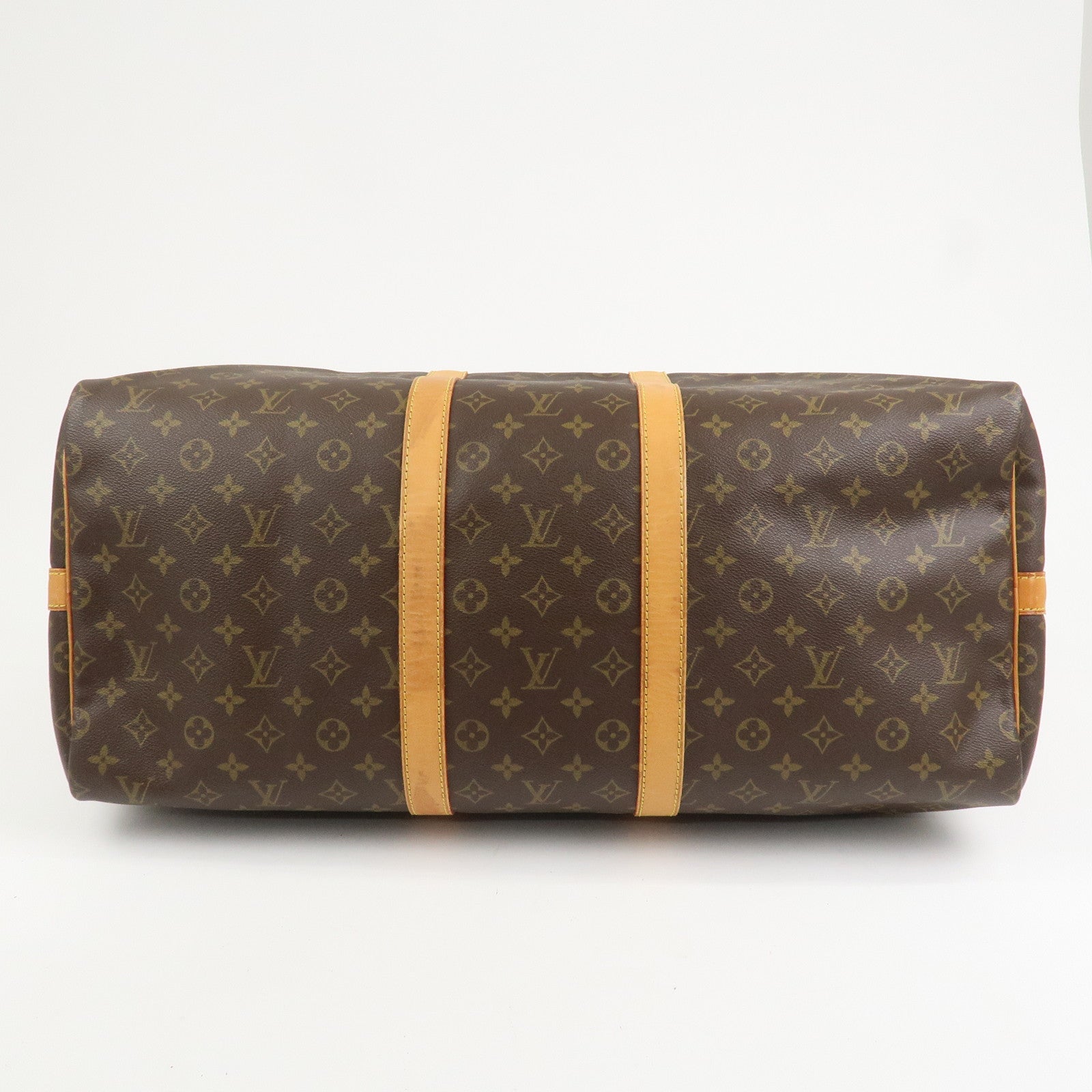 Louis Vuitton Monogram Keep All Bandouliere 55 Boston Bag M41414