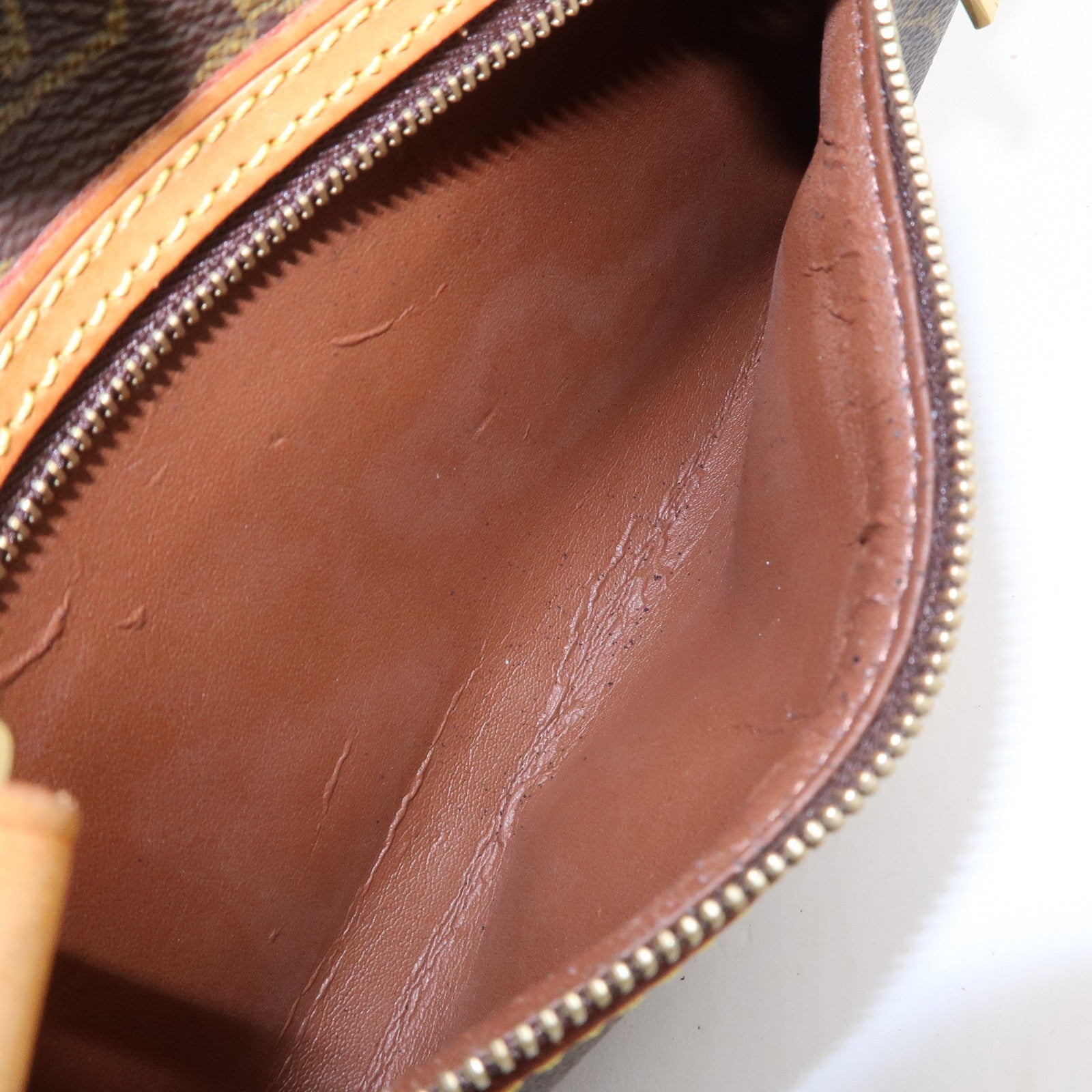 Louis Vuitton Monogram Cite MM Shoulder Bag Hand Bag Brown M51182