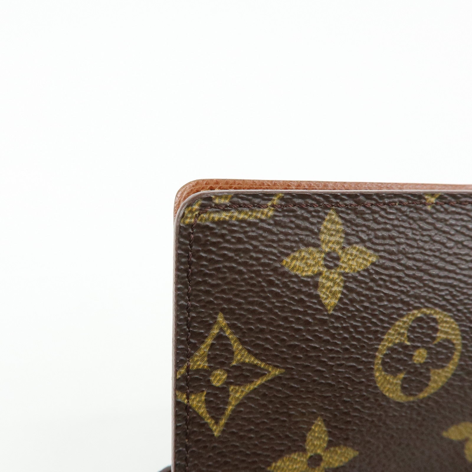 Louis Vuitton Monogram Agenda PM Planner Cover Brown R20005