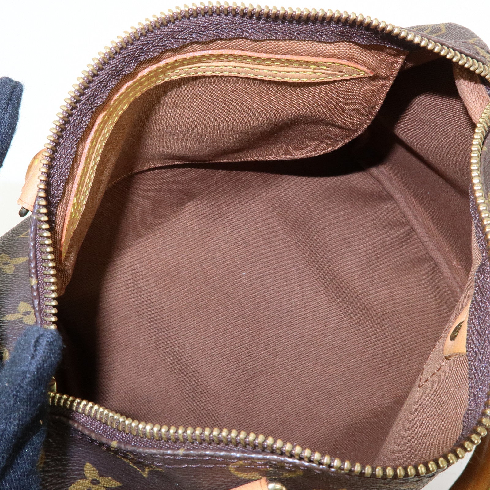 Louis Vuitton Monogram Speedy 25 Boston Bag Hand Bag Brown M41528
