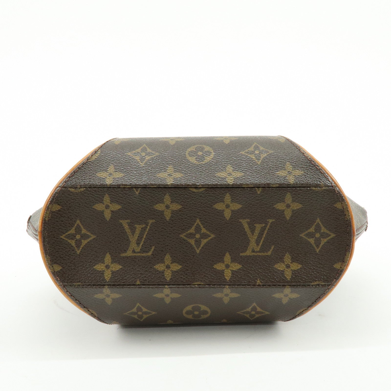 Louis Vuitton Monogram Ellipse PM Hand Bag Brown M51127