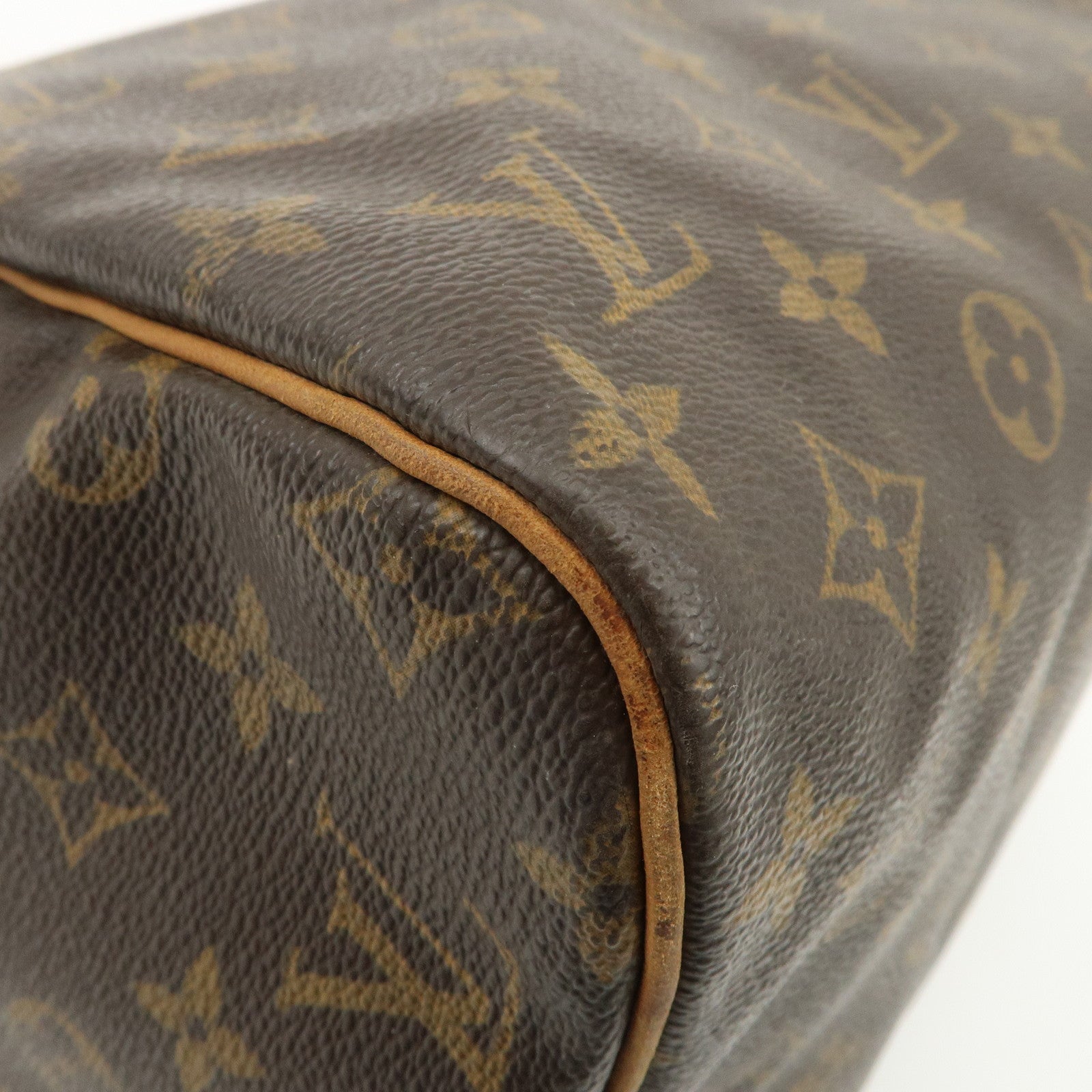 Louis Vuitton Monogram Speedy 30 Hand Bag Boston Bag Brown M41526 Used