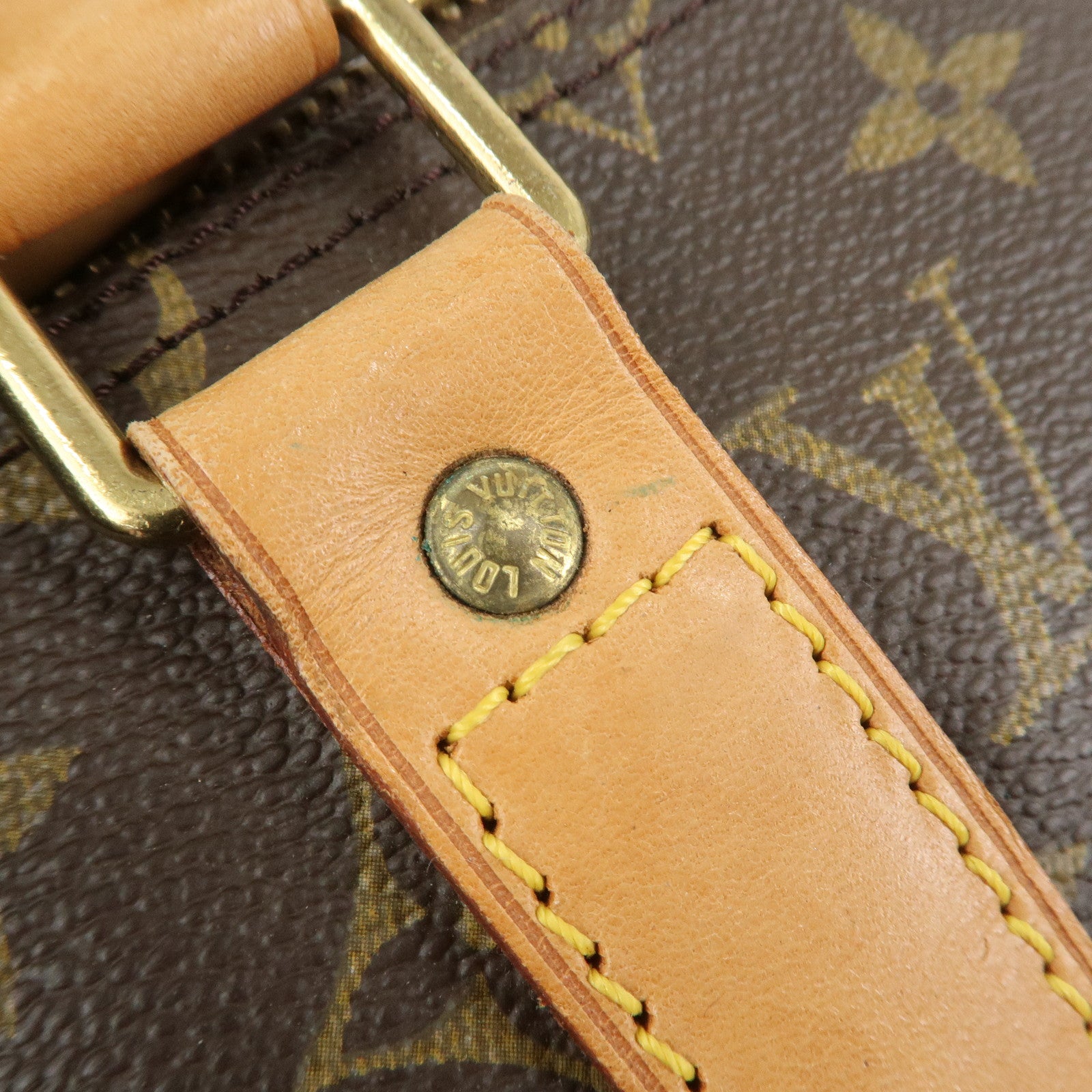 Louis Vuitton Monogram Keep All Bandouliere 50 Boston Bag M41416