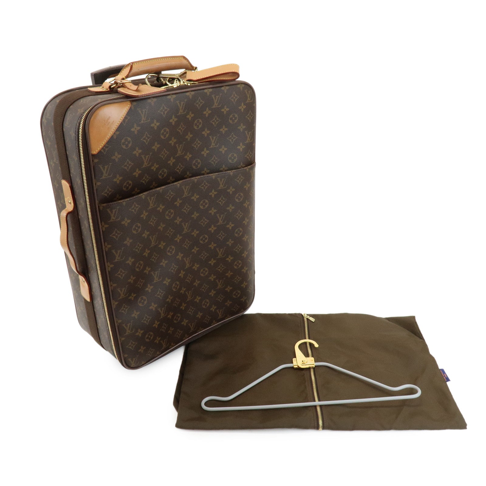 Louis Vuitton Pegase 60 Monogram Canvas Suitcase Luggage M23250