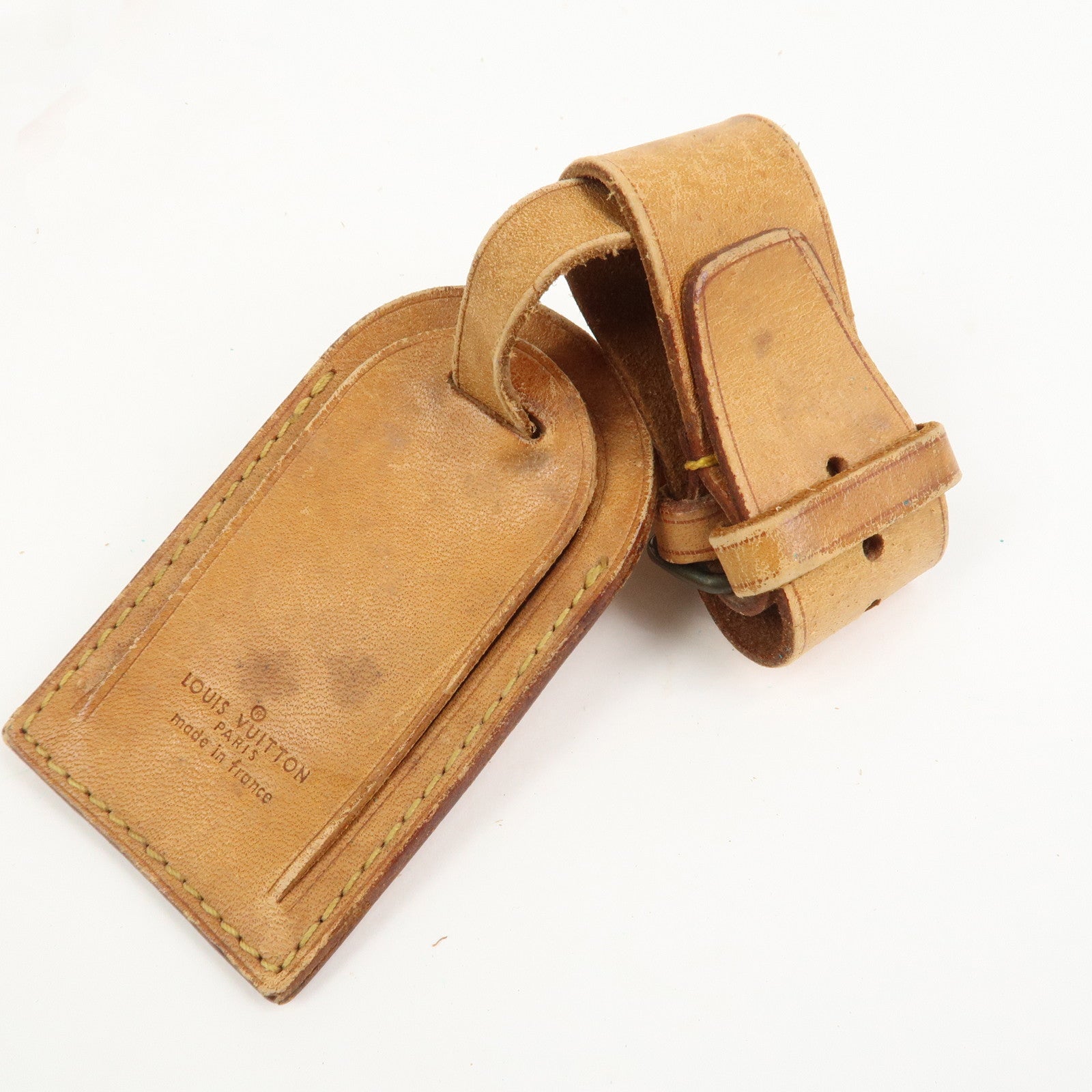 Louis Vuitton Set Of 20 Leather Name Tag & Poignet