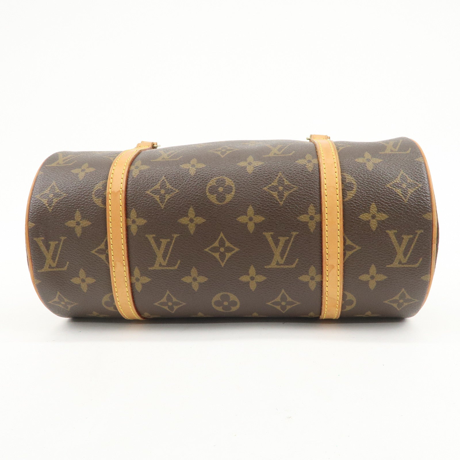 Louis Vuitton Monogram Papillon 26 Hand Bag Brown M51386
