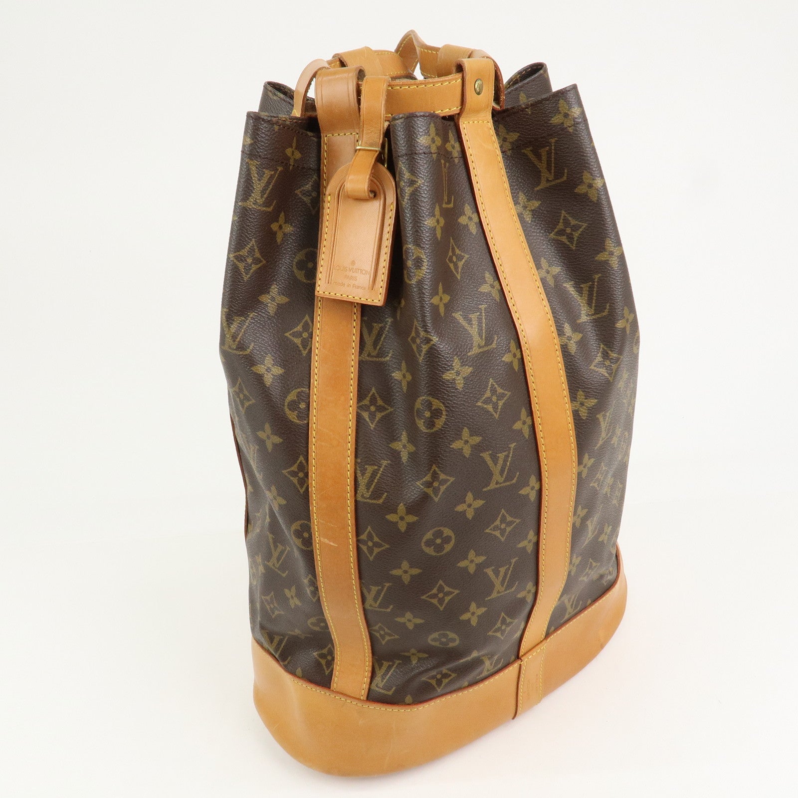 Louis Vuitton Monogram Randonnee GM Shoulder Bag Brown M42244