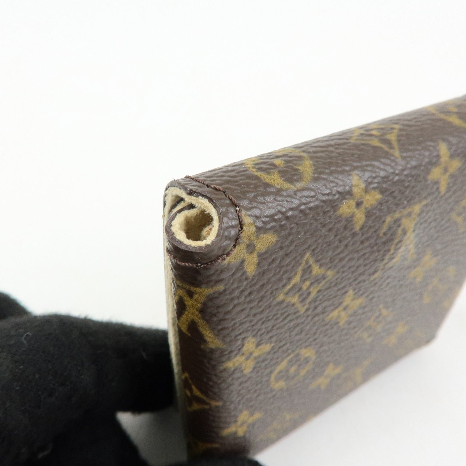 Louis Vuitton Monogram Set of 2 Jewelry Case Brown Used