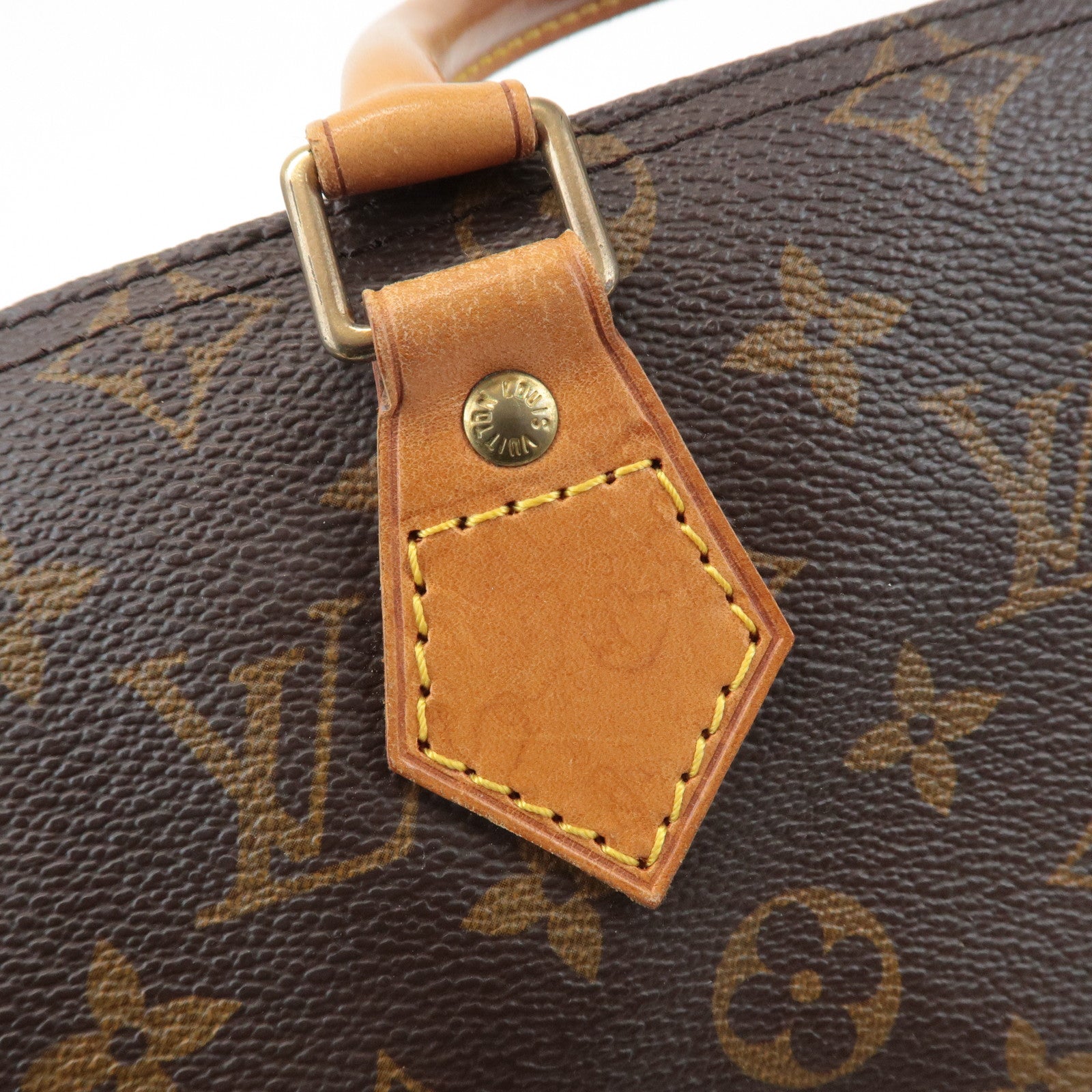 Louis Vuitton Monogram Speedy 25 Hand Bag Boston Bag M41528