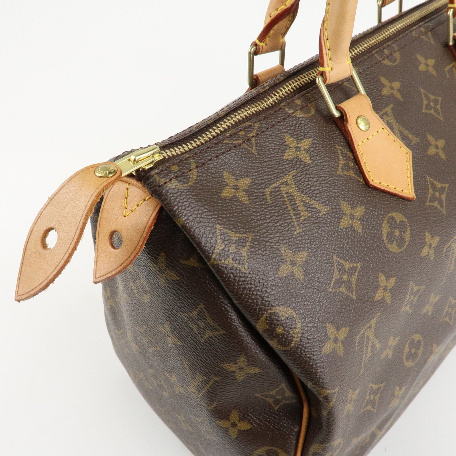Louis Vuitton Monogram Speedy 35 Hand Bag Boston Bag M41524 Used