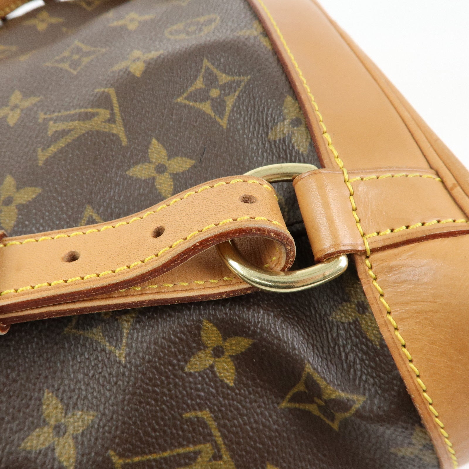 Louis Vuitton Monogram Montsouris MM Backpack Rucksack Brown M51136