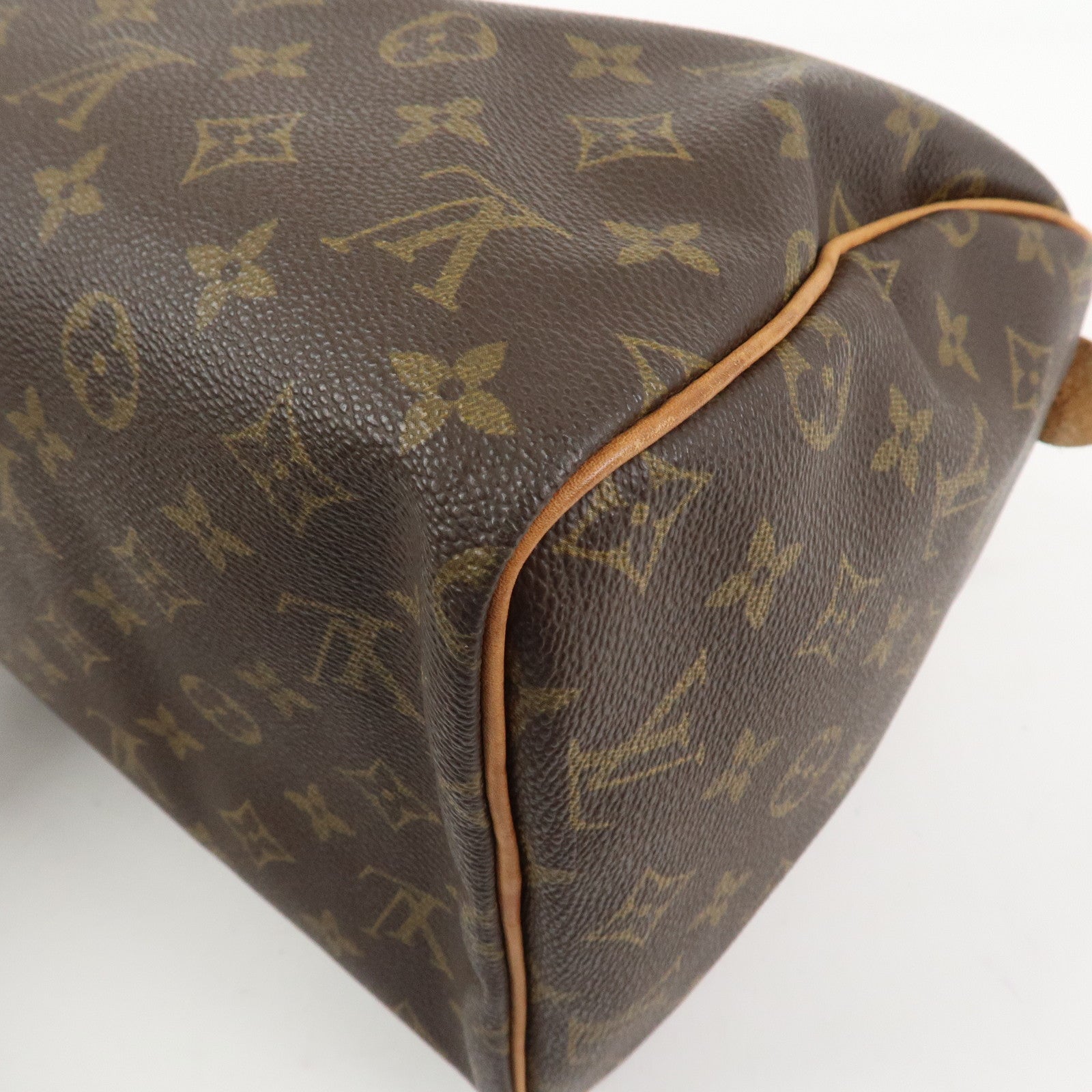Louis Vuitton Monogram Speedy 30 Boston Bag Hand Bag Brown M41526