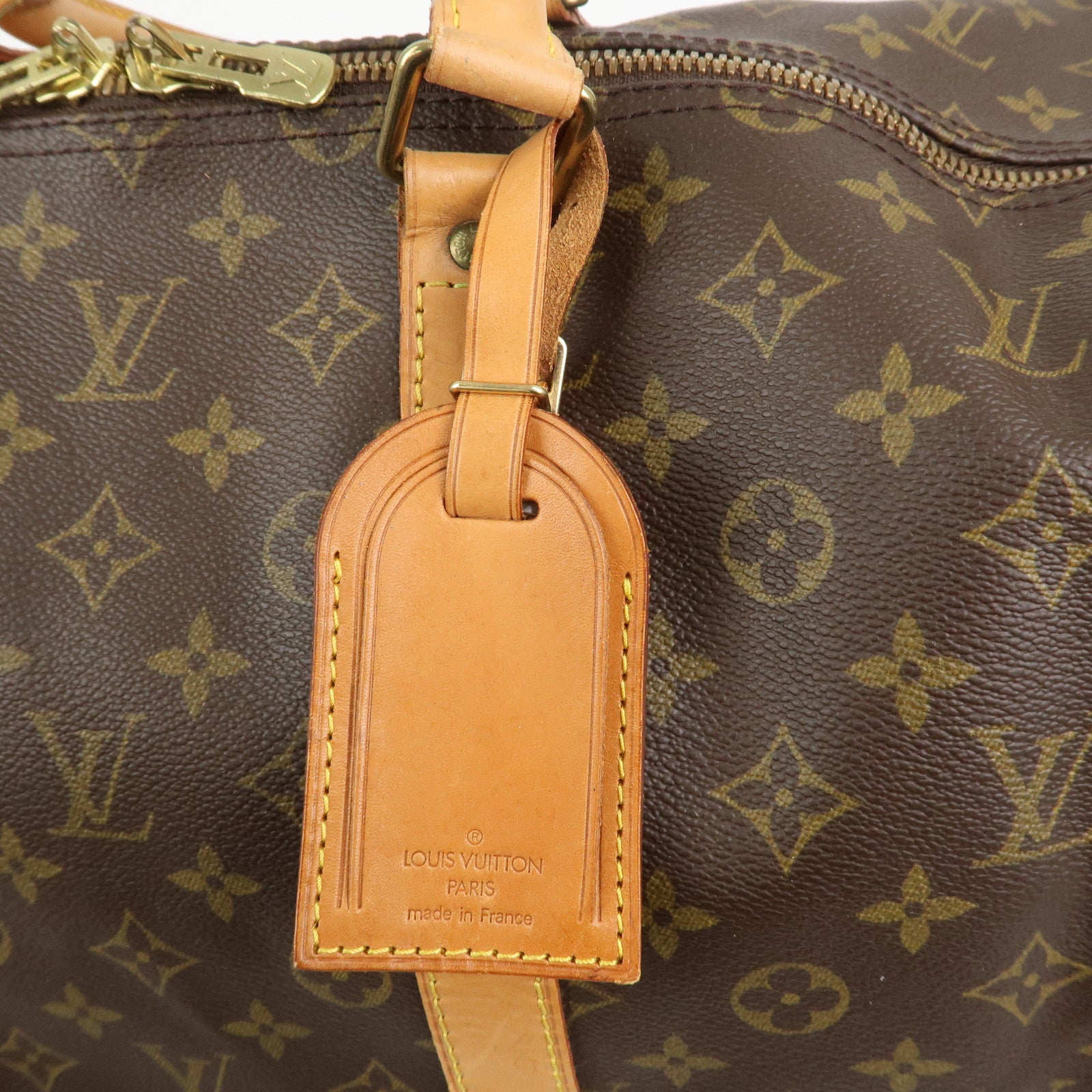 Louis Vuitton Monogram Keep All Bandouliere 55 Boston Bag M41414