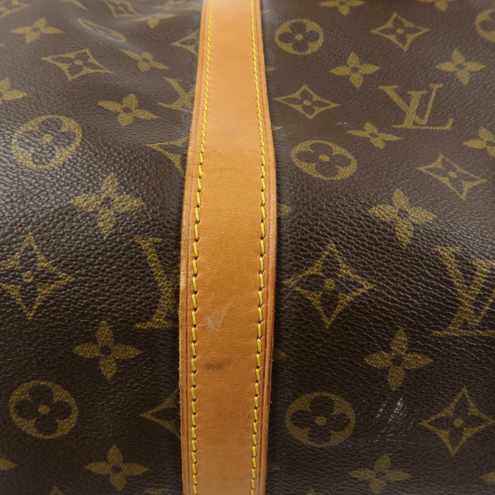 Louis Vuitton Monogram Keep All Bandouliere 55 Boston Bag M41414