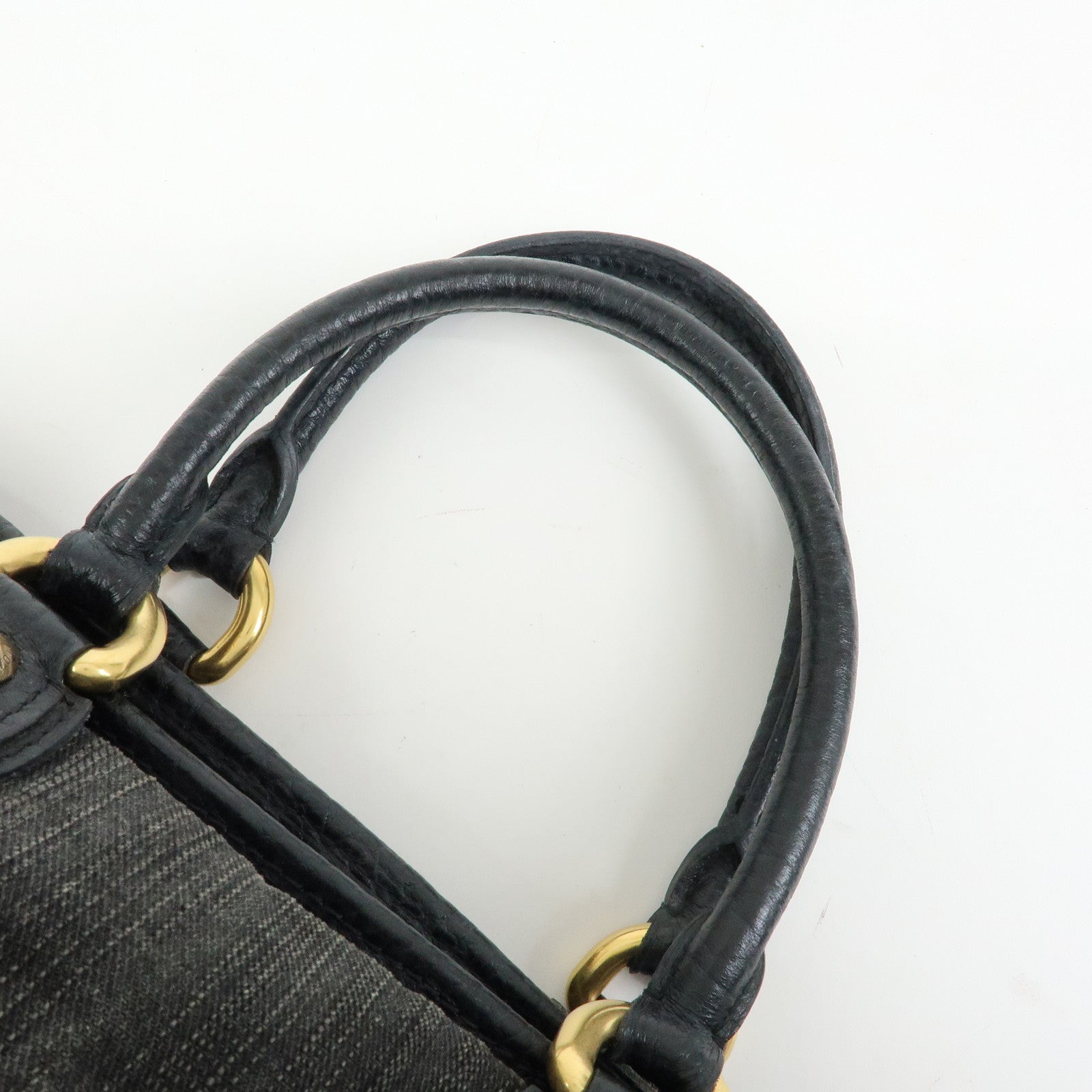 Louis Vuitton Monogram Denim Neo Cabby MM 2Way Bag Noir M95351