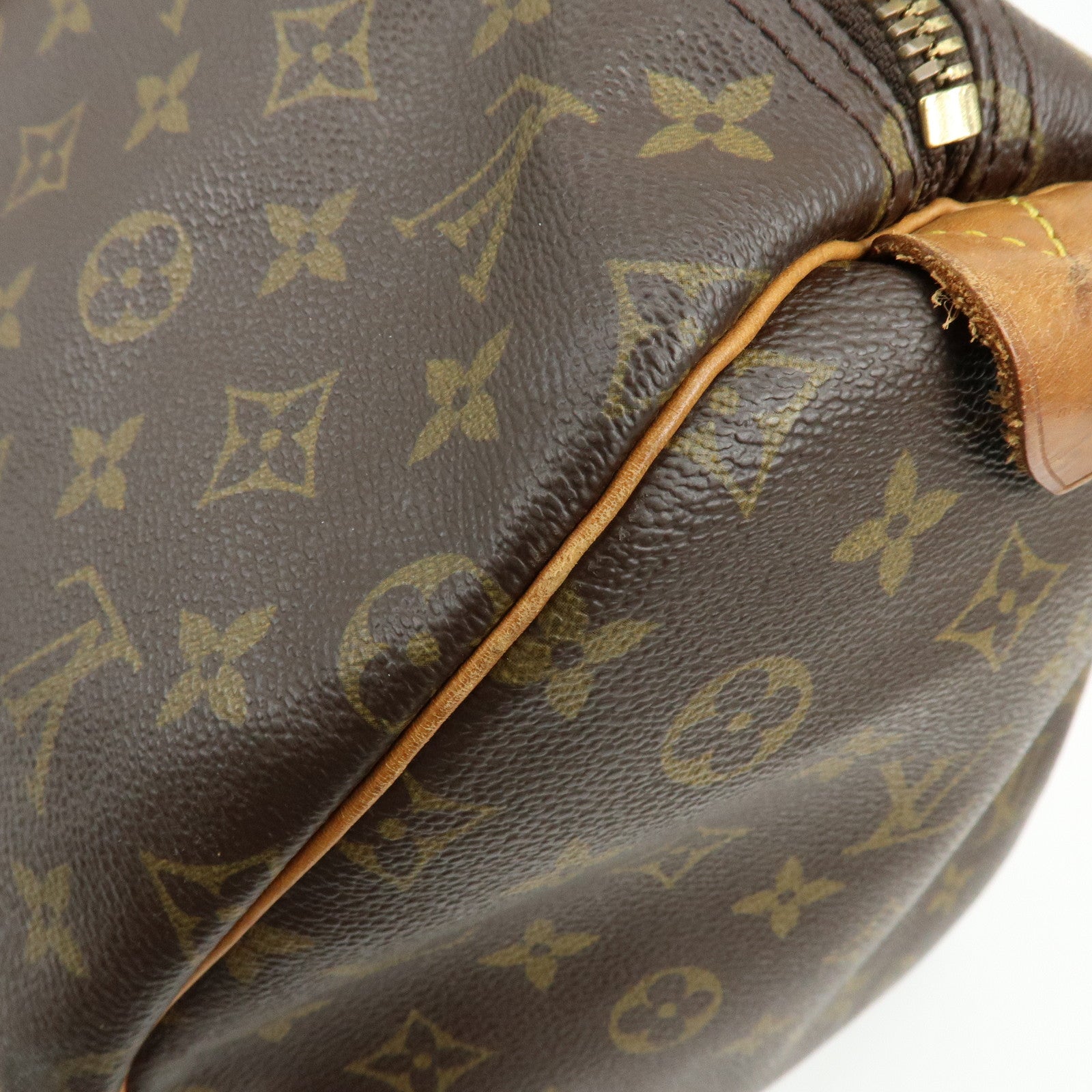 Louis Vuitton Monogram Keep All 55 Boston Bag Brown M41424