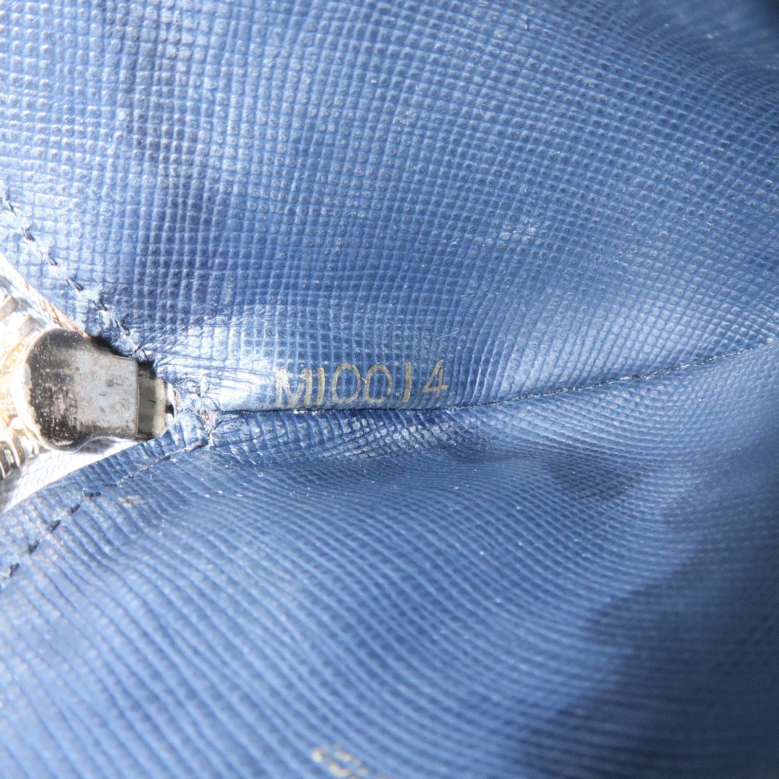 Louis Vuitton Monogram Mini Porte Monnaie Coin Case Blue M92640