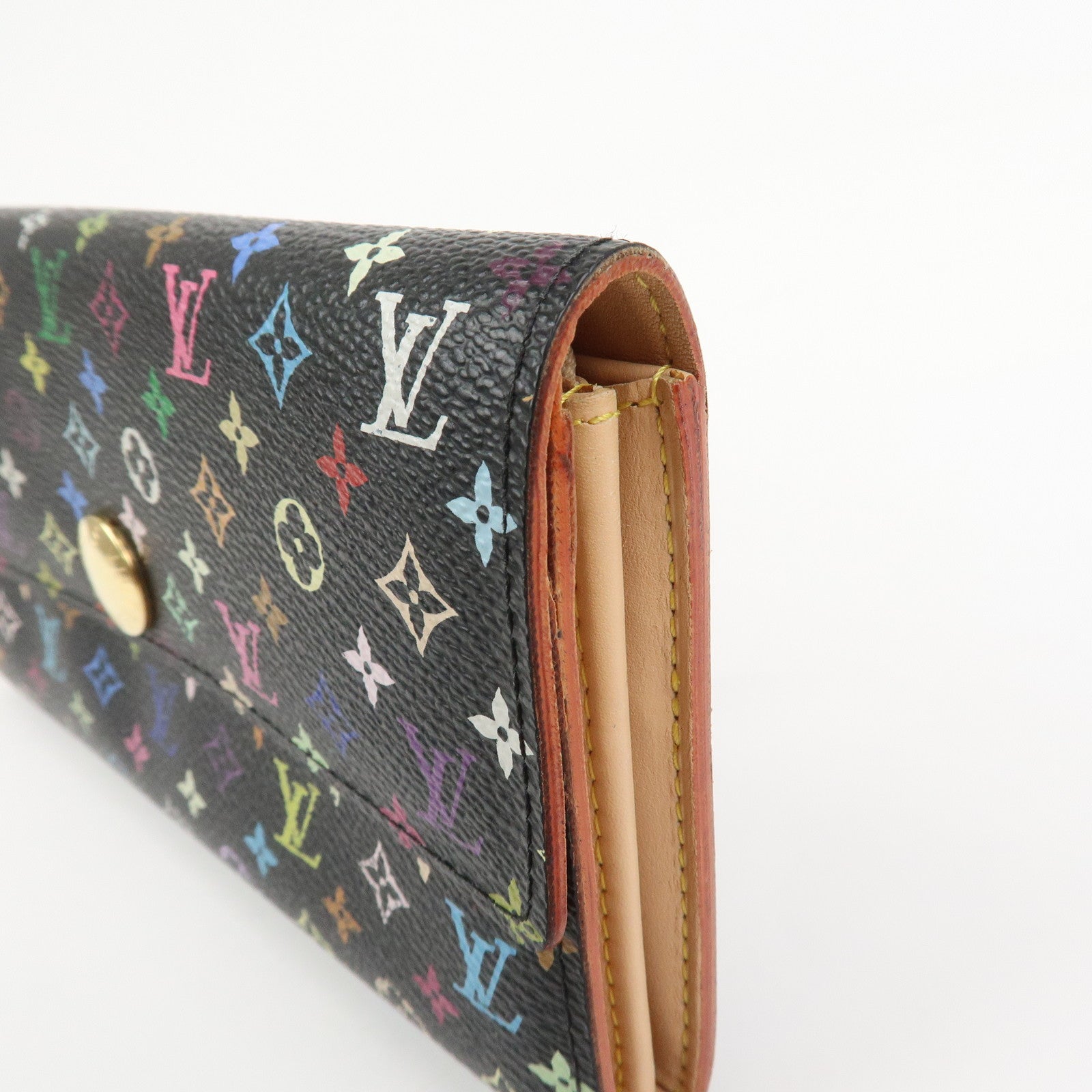 Louis Vuitton Monogram MultiColor Portefeuille Sarah Wallet M9353