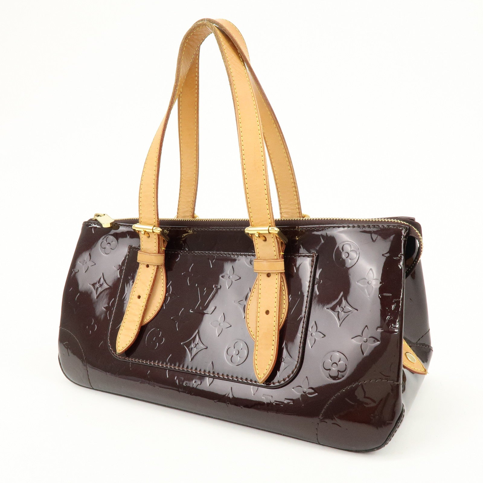 Louis Vuitton Monogram Vernis Rosewood Avenue Hand Bag M93510