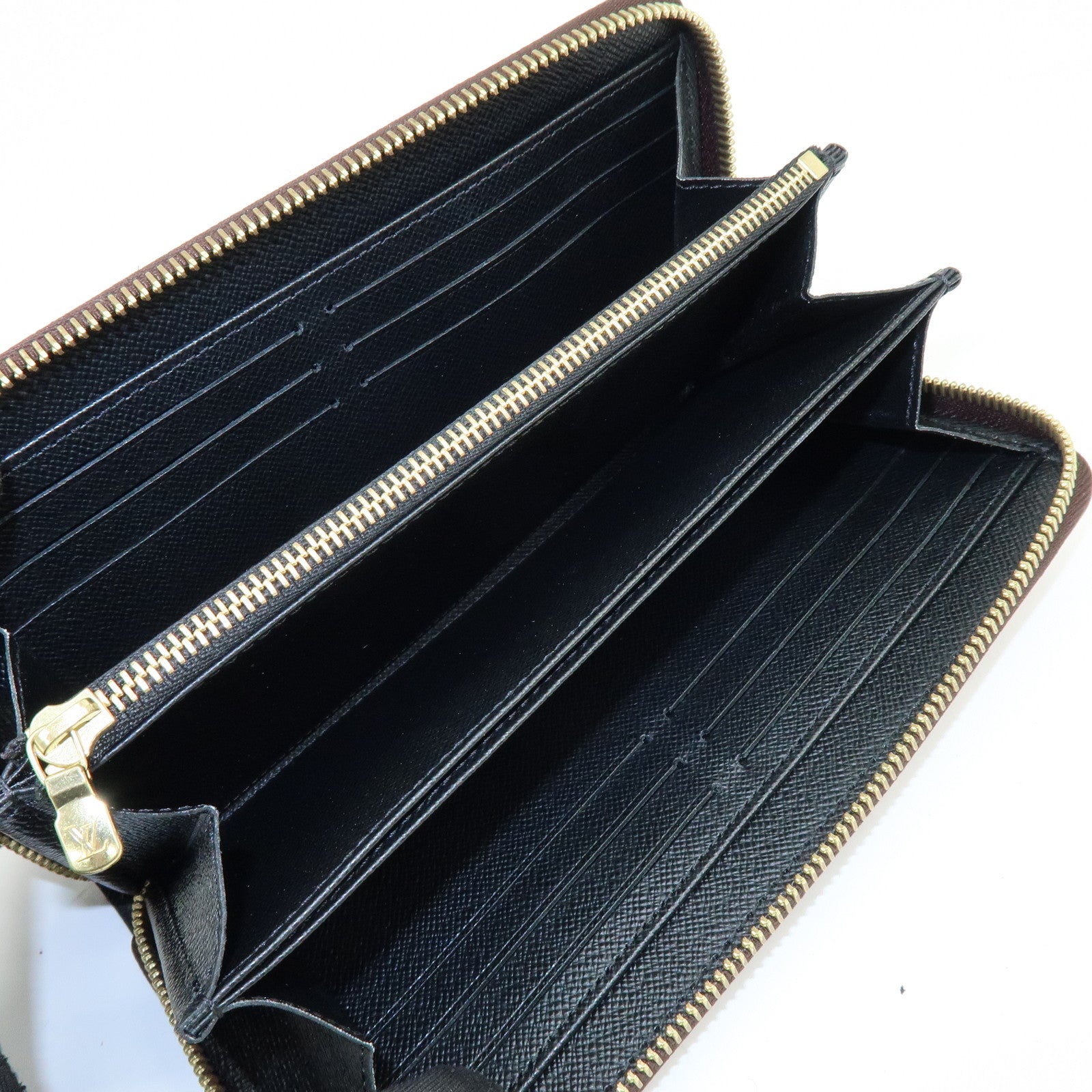 Louis Vuitton Giant Monogram Reverse Zippy Long Wallet Brown M69353