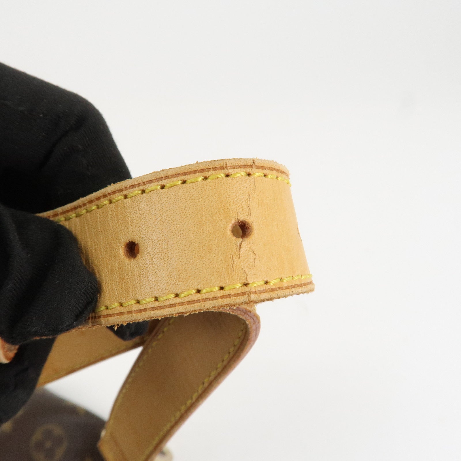 Louis Vuitton Monogram Keep All Bandouliere 55 Boston Bag M41414 Used