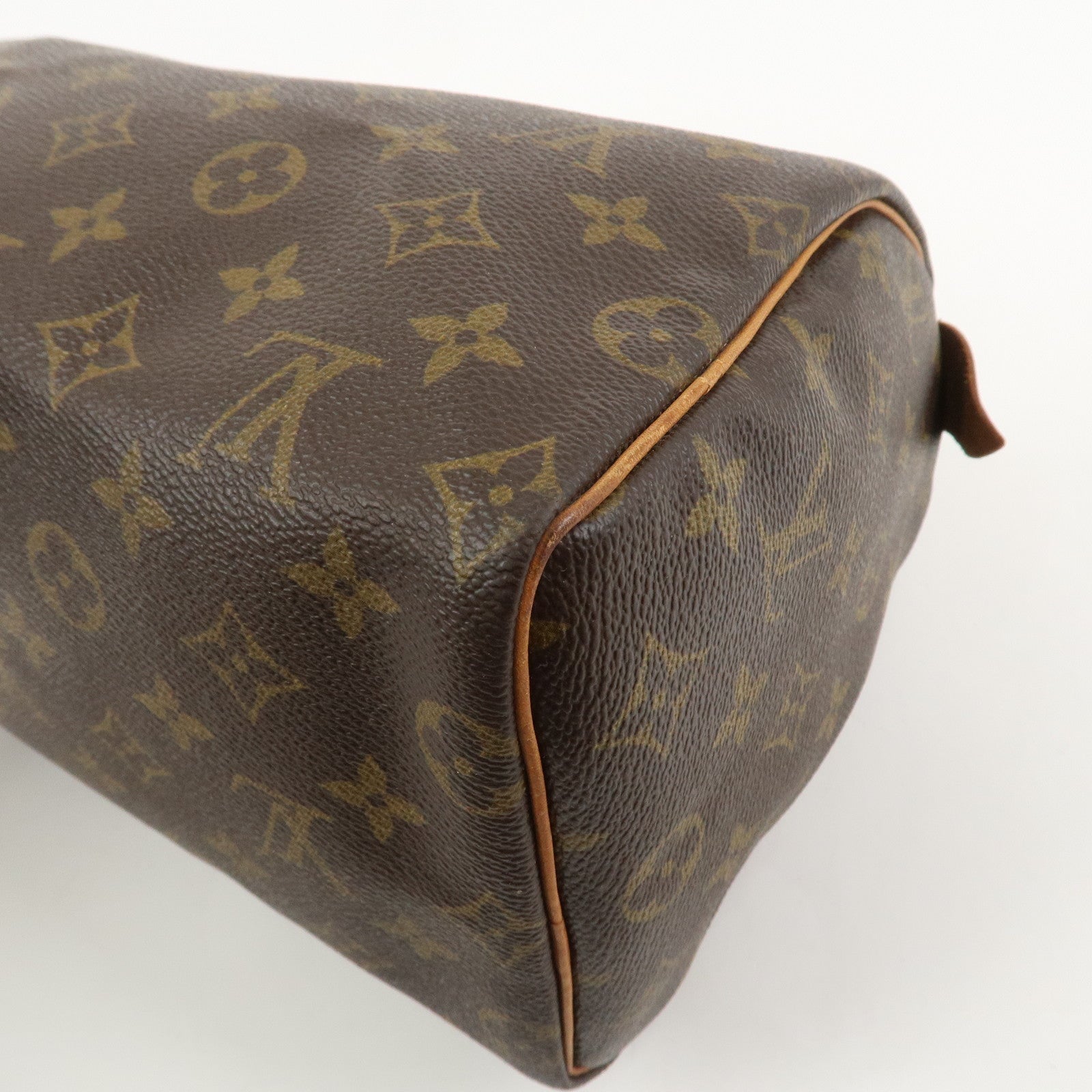 Louis Vuitton Monogram Speedy 25 Boston Bag Hand Bag Brown M41528
