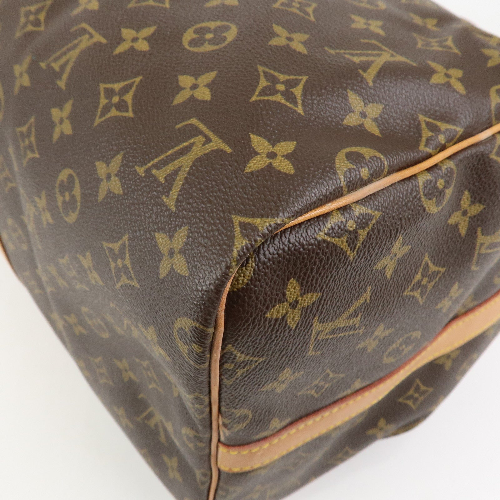 Louis Vuitton Monogram Keep All Bandouliere 55 Boston Bag M41414