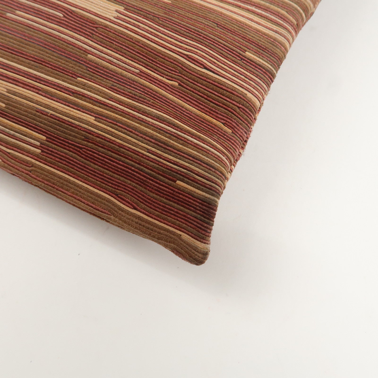 HERMES Leather Vibrato Jules Hand Bag F Engraved Multicolor Used