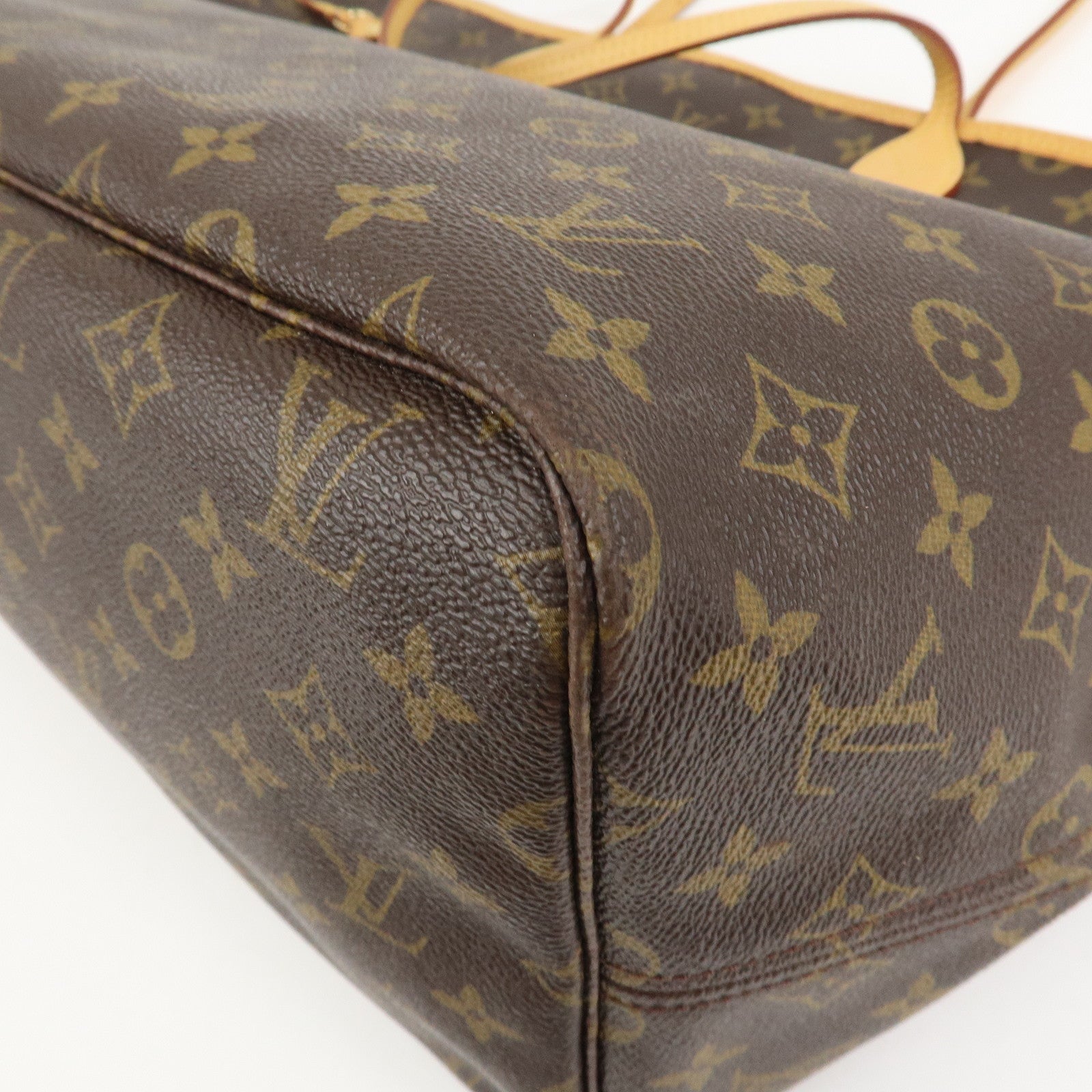 Louis Vuitton Monogram Neverfull GM Tote Bag Brown M40157