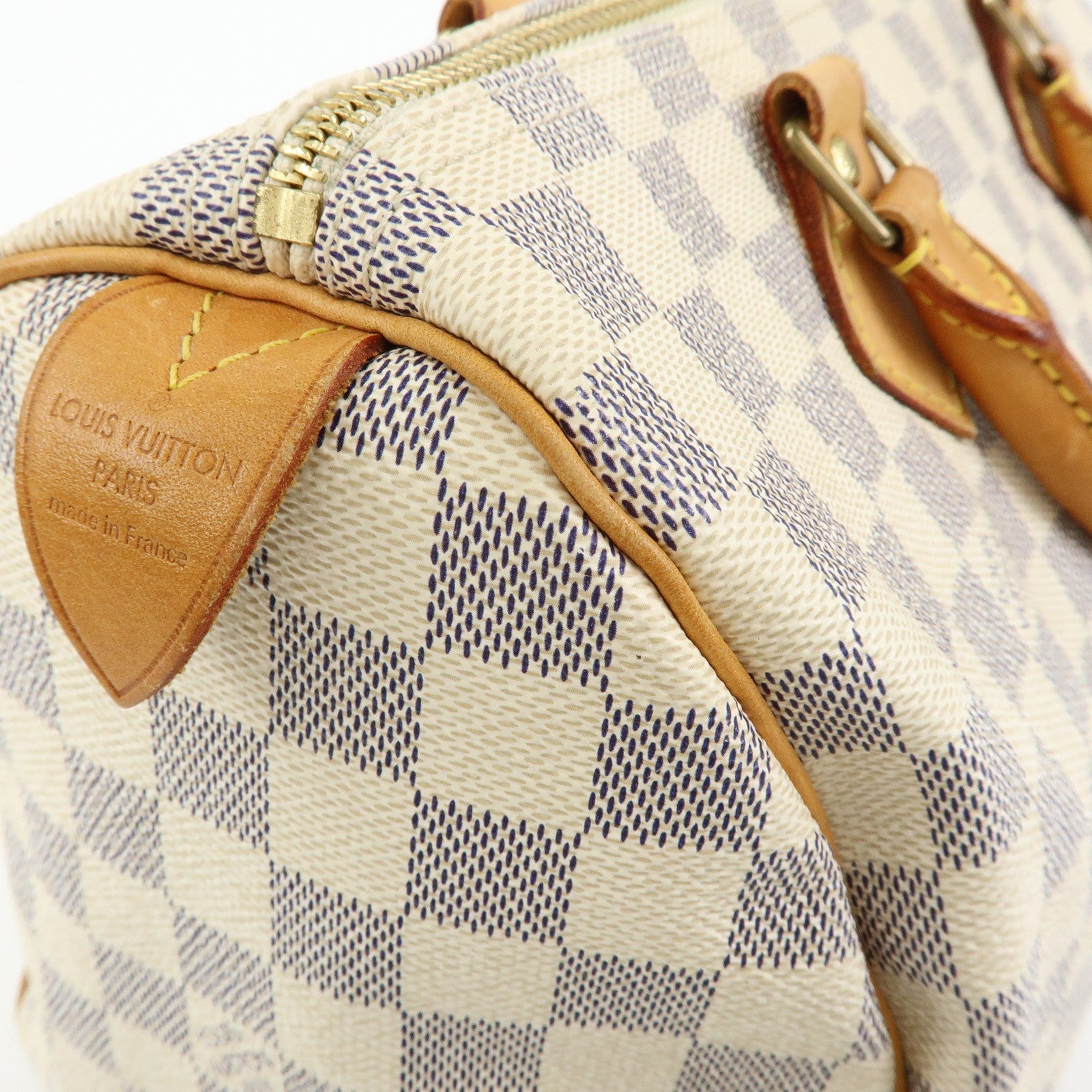 Louis Vuitton Damier Azur Speedy 30 Boston Bag Hand Bag N41533