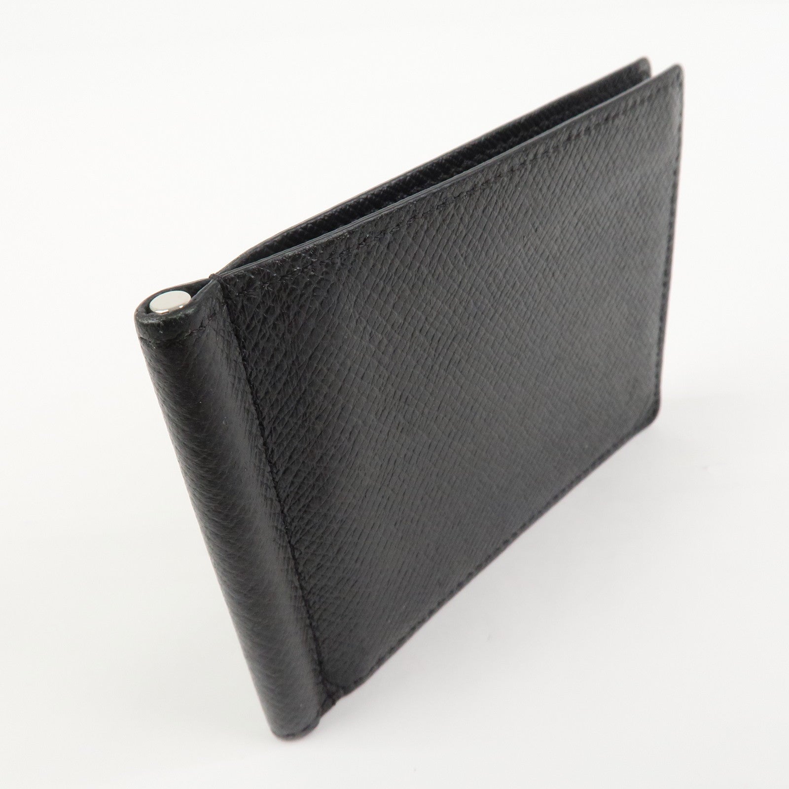 Louis Vuitton Taiga Portefeuille Pince Card Case Bill Clip M62978