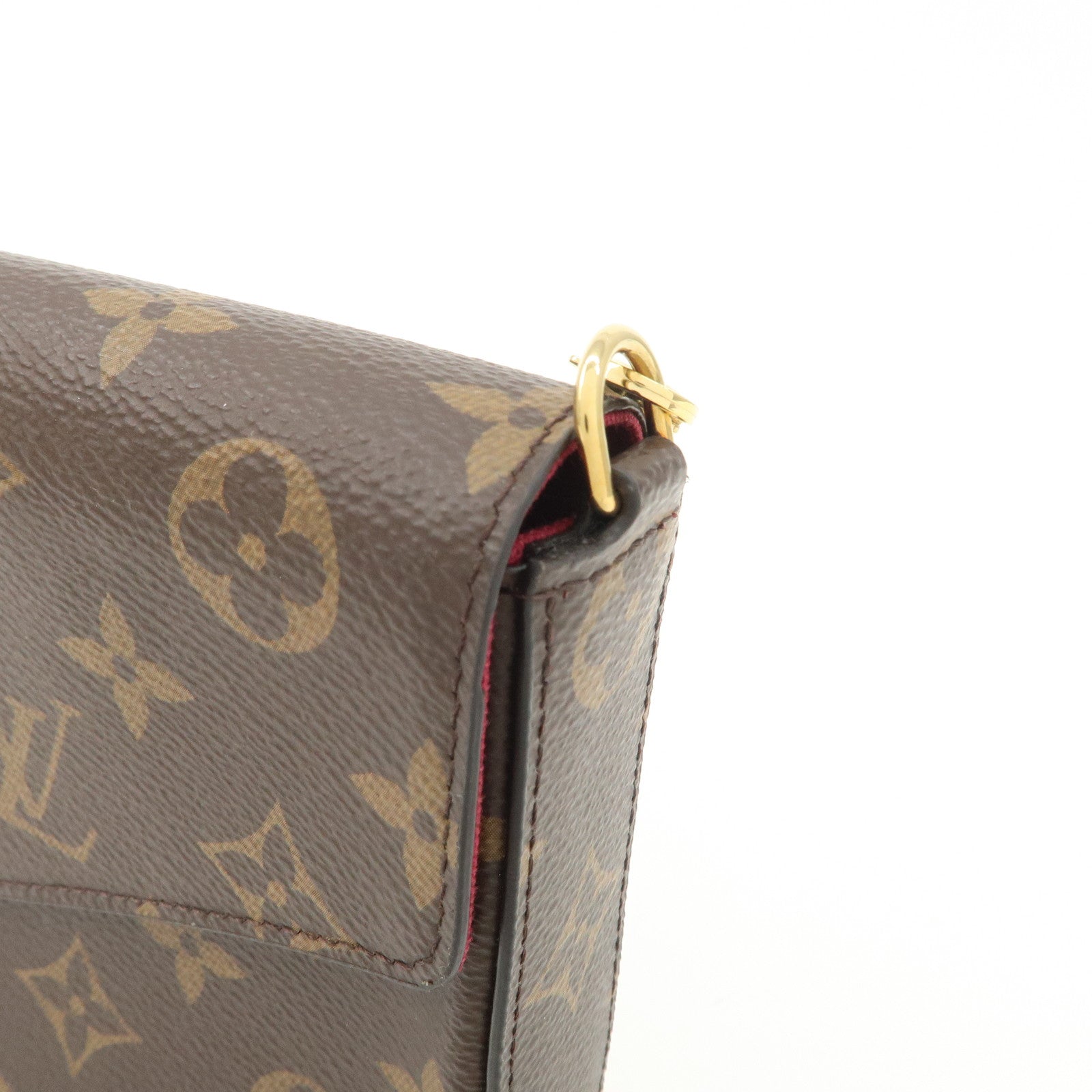 Louis Vuitton Monogram Pochette Felicie Shoulder Bag Brown M61276