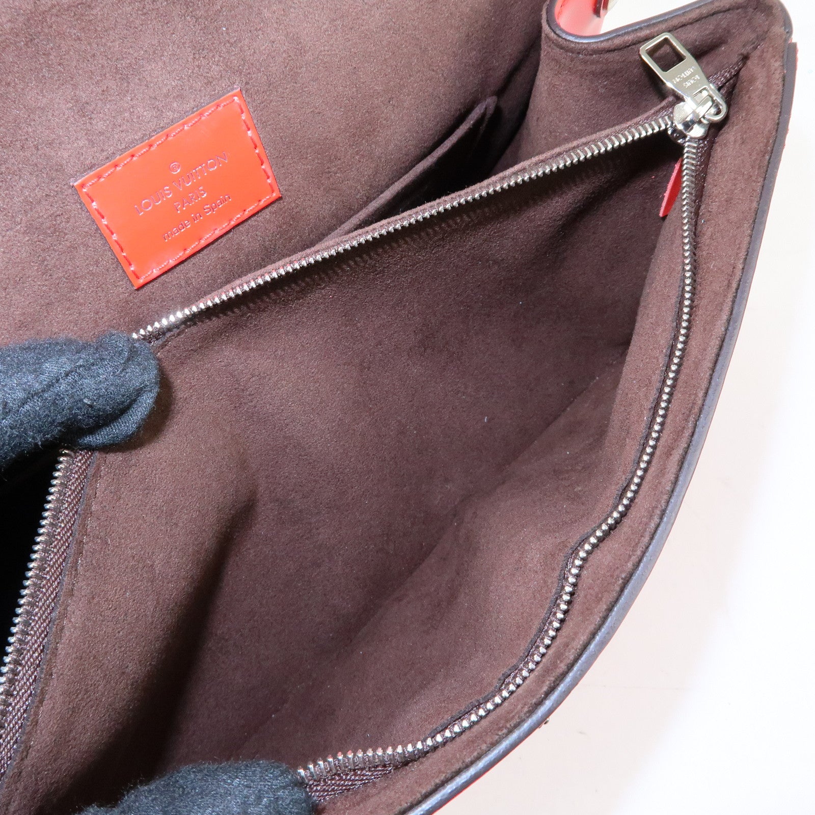 Louis Vuitton Epi Cluny BB Hand Bag Shoulder Bag Coquelicot M41337