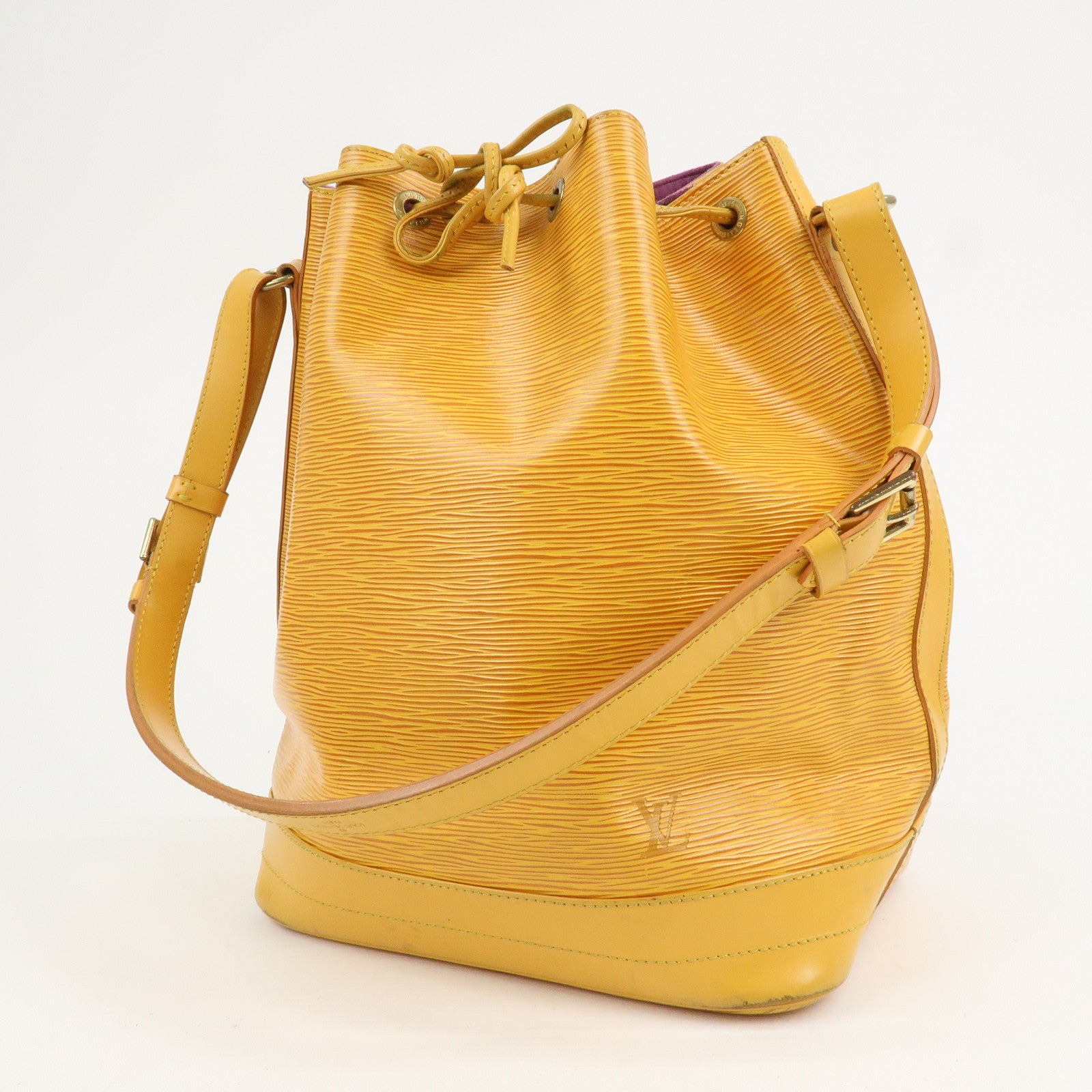 Louis Vuitton Epi Leather Noe Shoulder Bag Tassili Yellow M44009