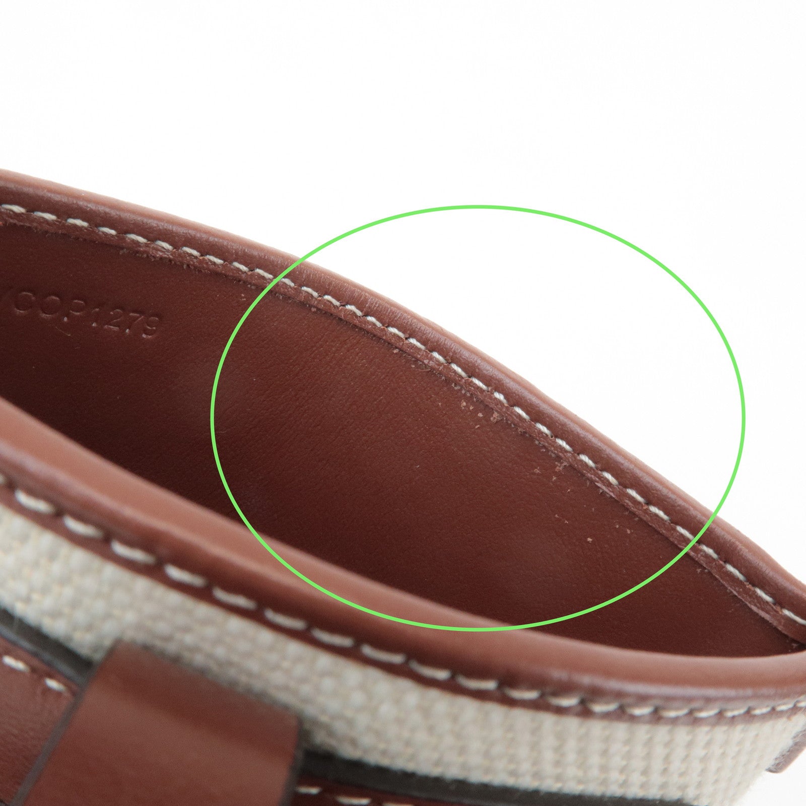 BURBERRY ANNE Phone CB Canvas Leather Smart Phone Shoulder Bag