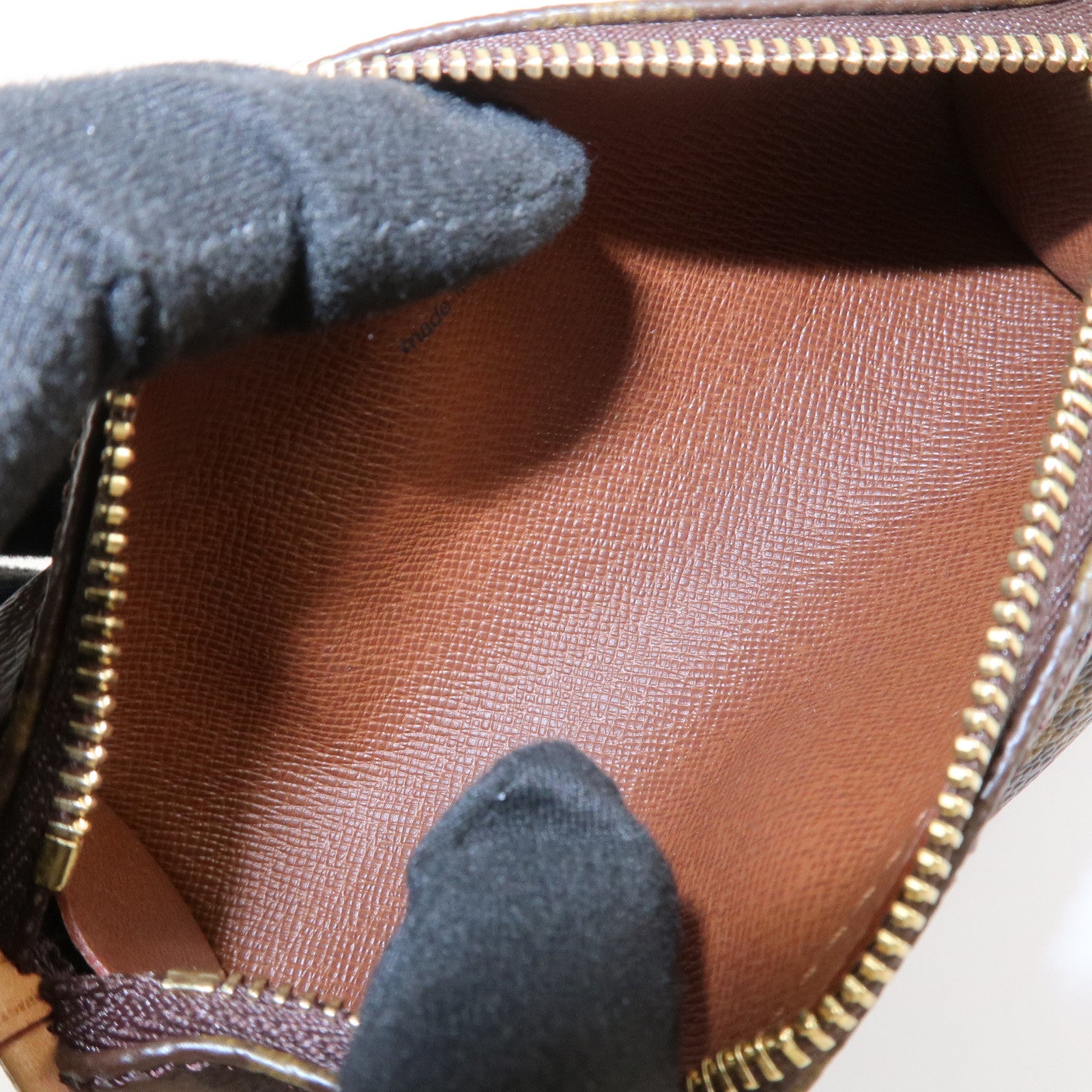 Louis Vuitton Monogram Mini Pouch for Papillon Bag Brown